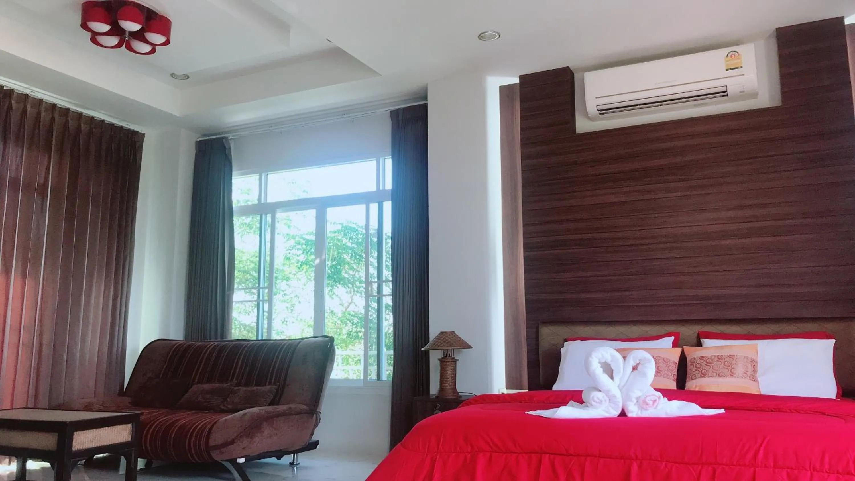 Bed in Ok Farm Resort