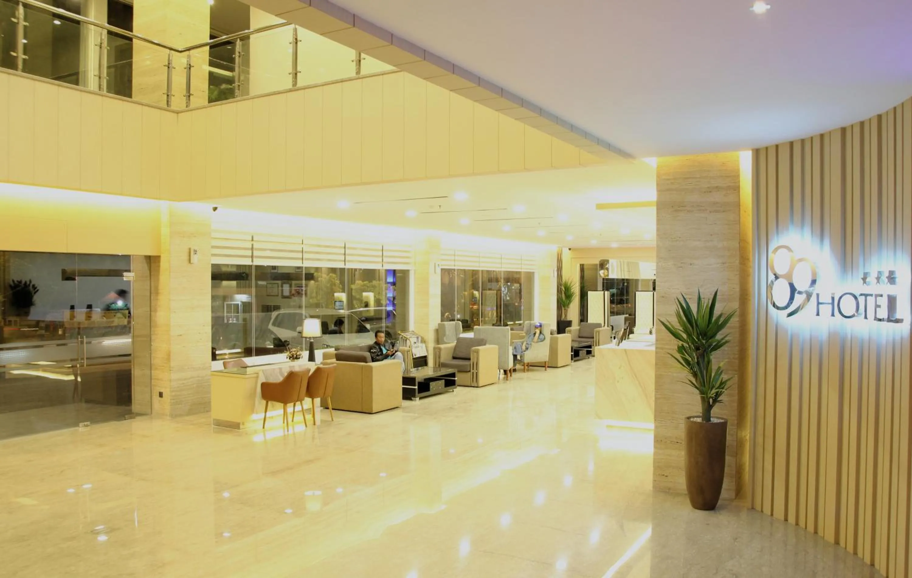 Lobby or reception in 89 Hotel