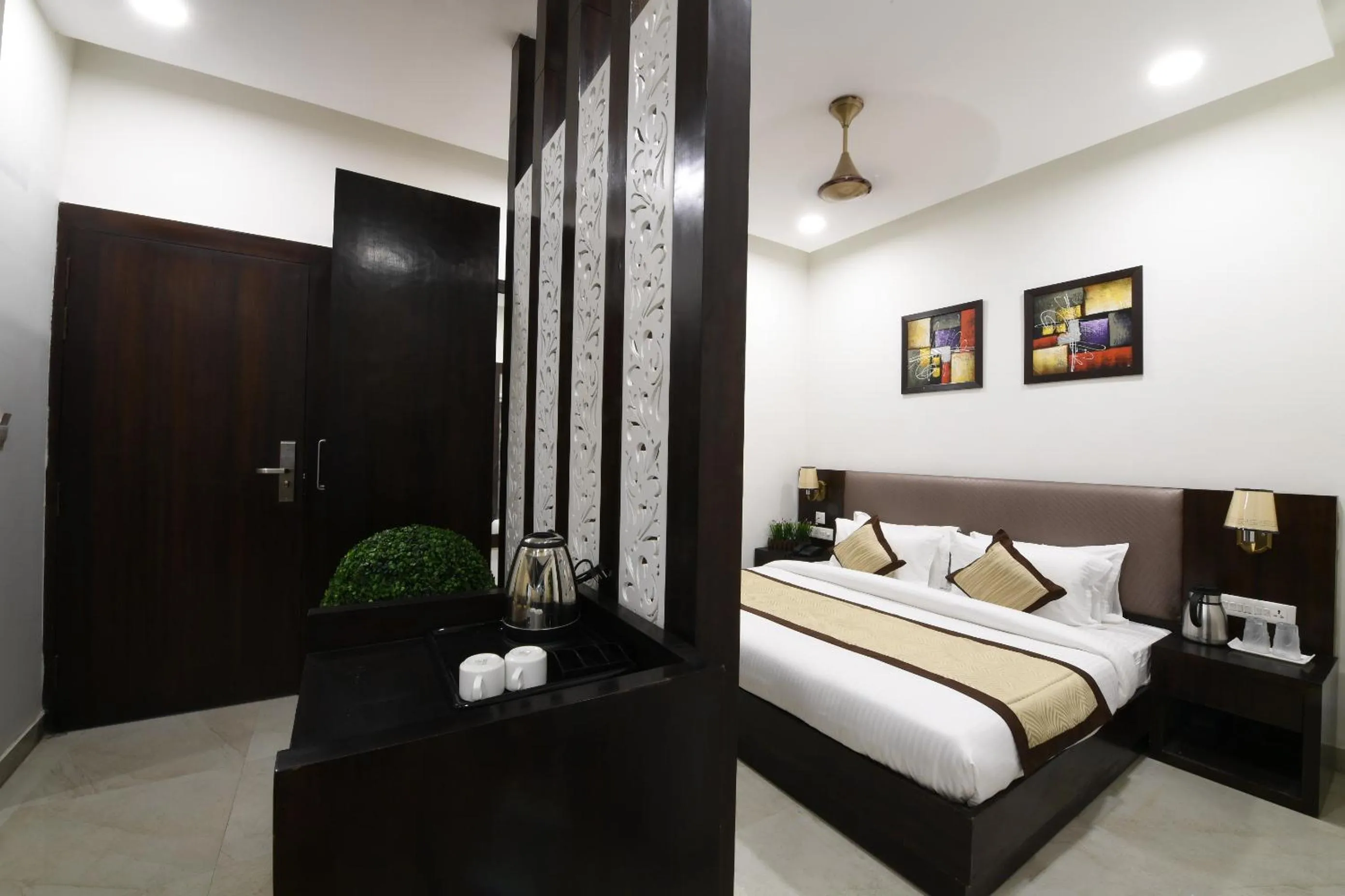 Bed in Madhav Muskan Residency