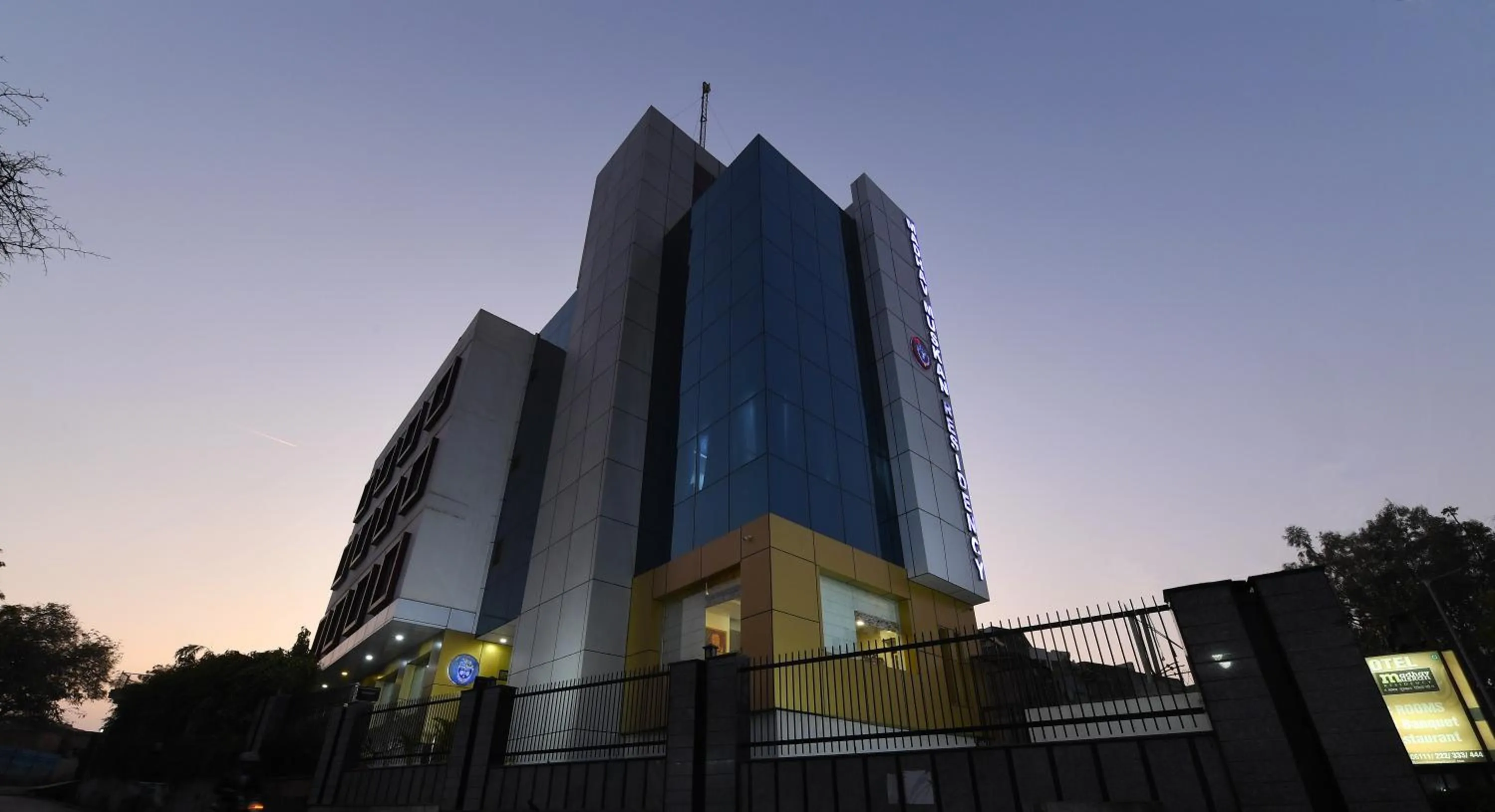 Property building in Madhav Muskan Residency