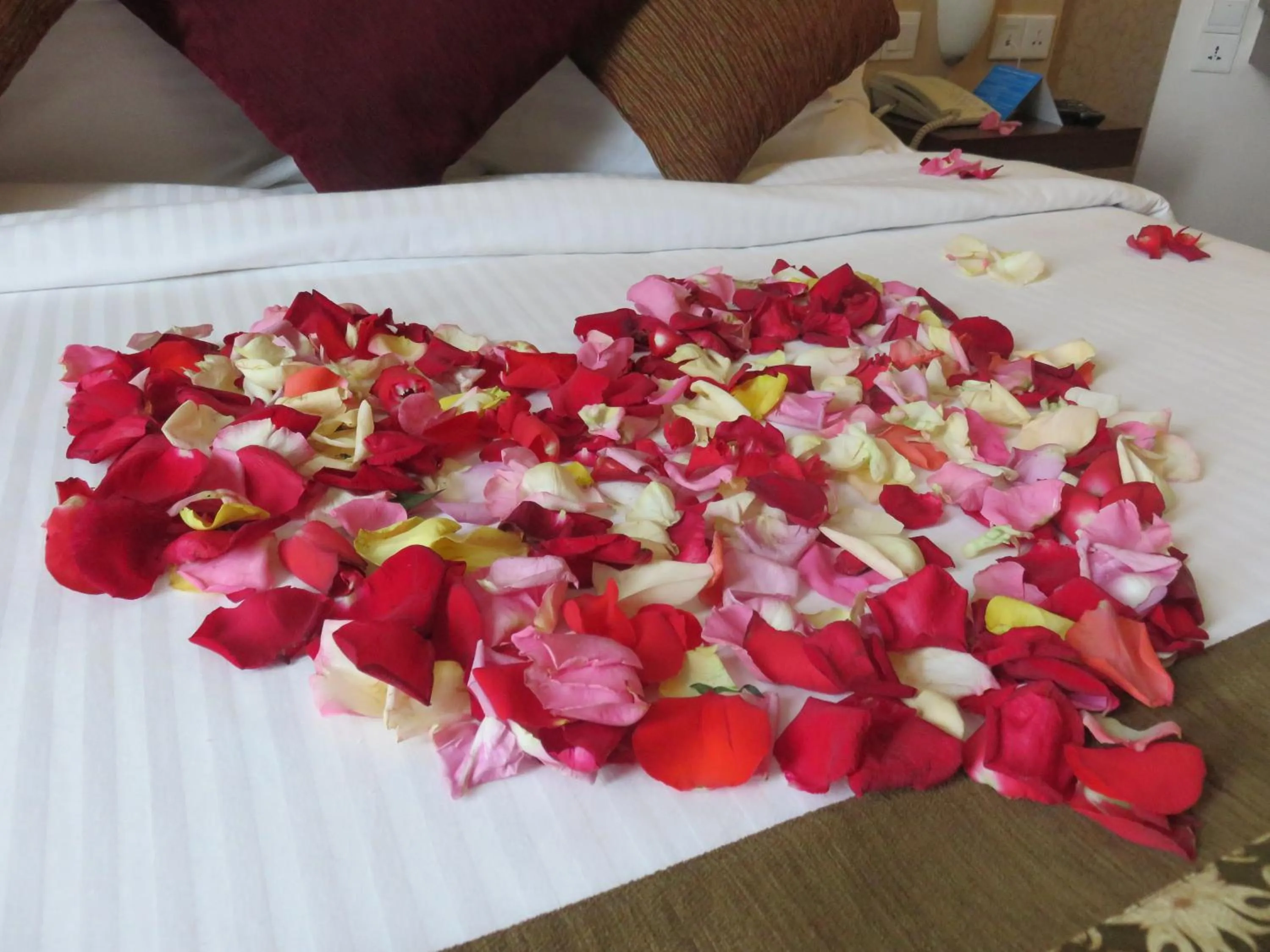 Decorative detail, Bed in RHR Hotel Kajang