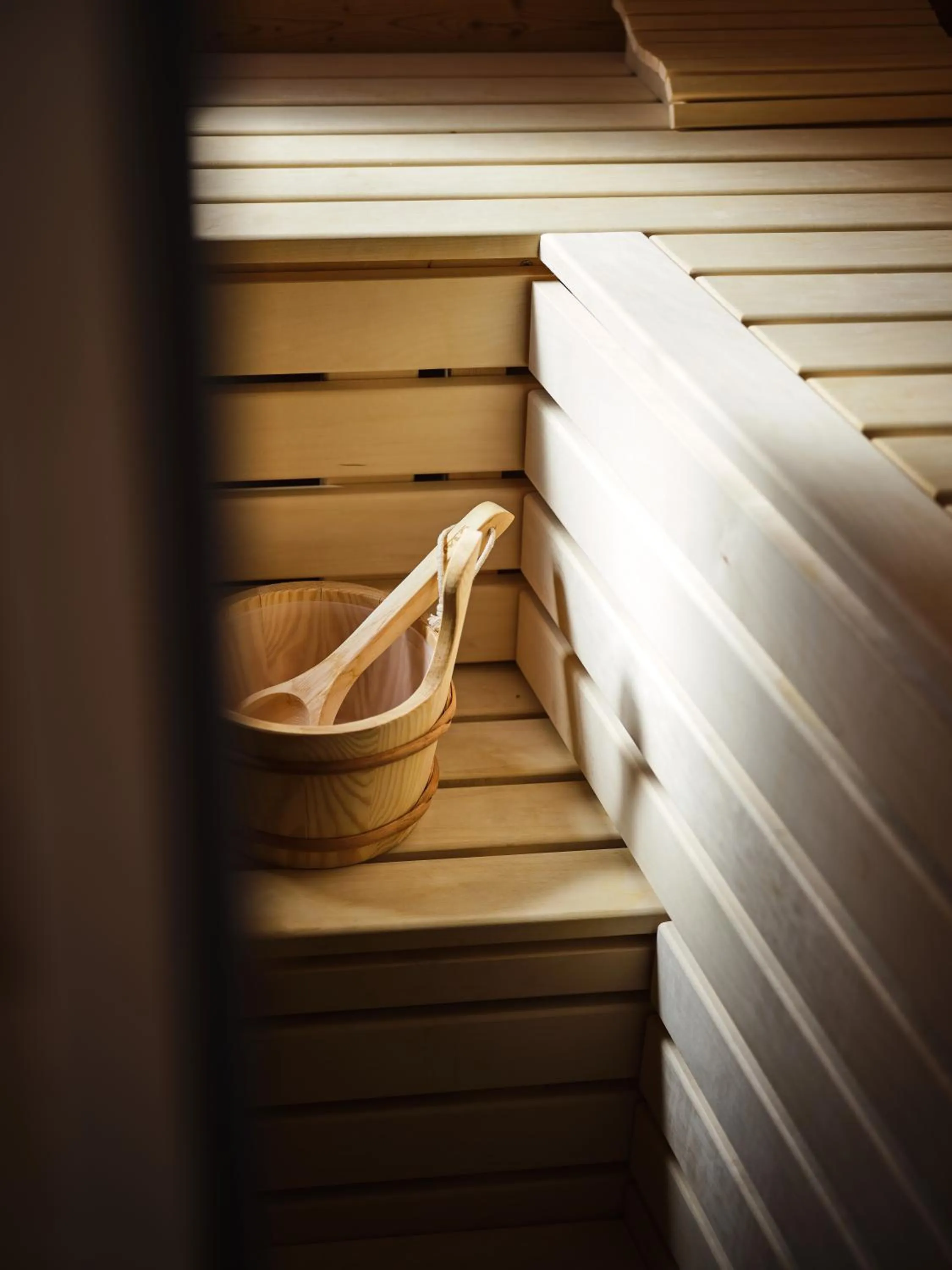 Sauna in Hotel Chesa Grischuna