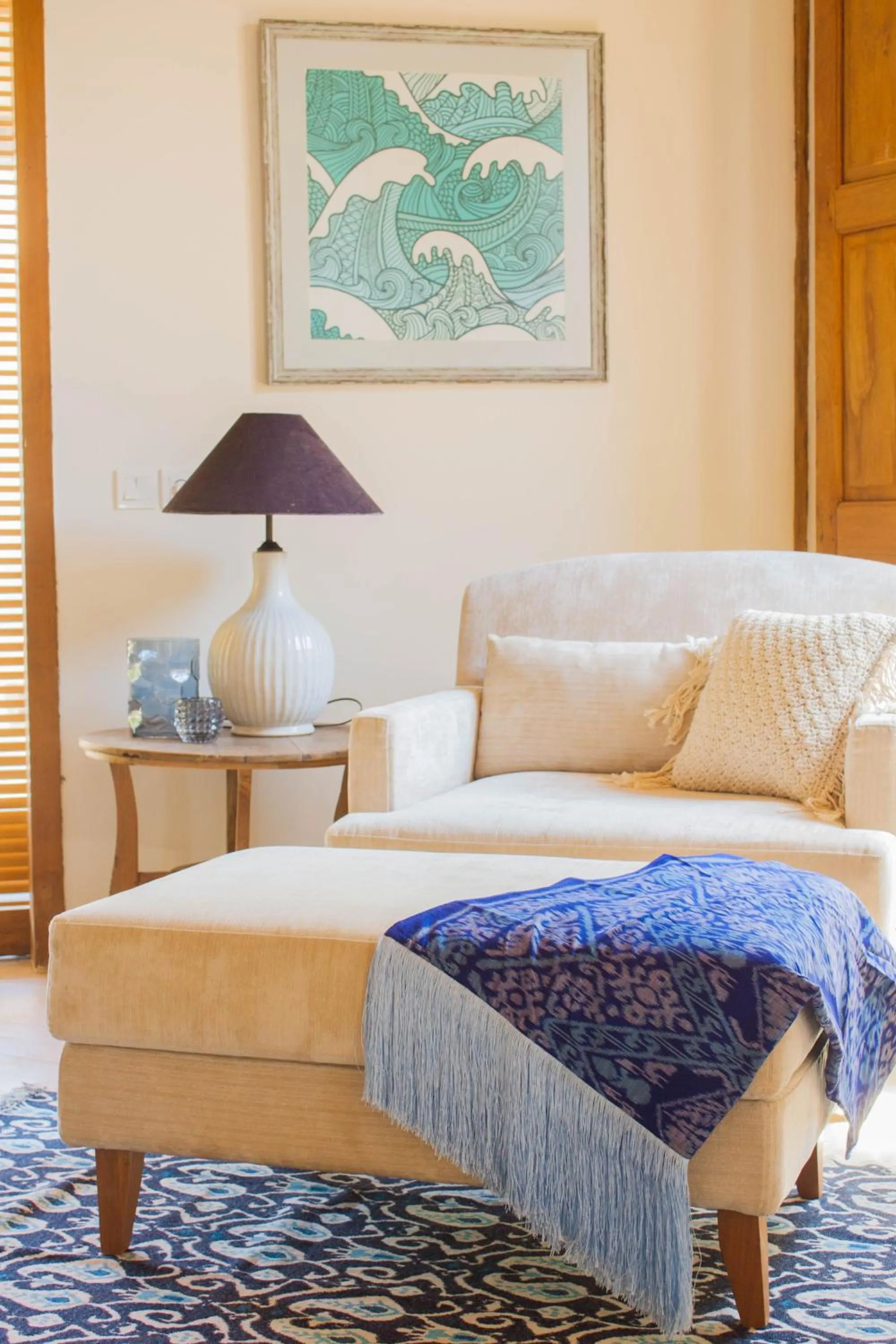 Decorative detail in Villa Pulau Cinta Boutique Suites