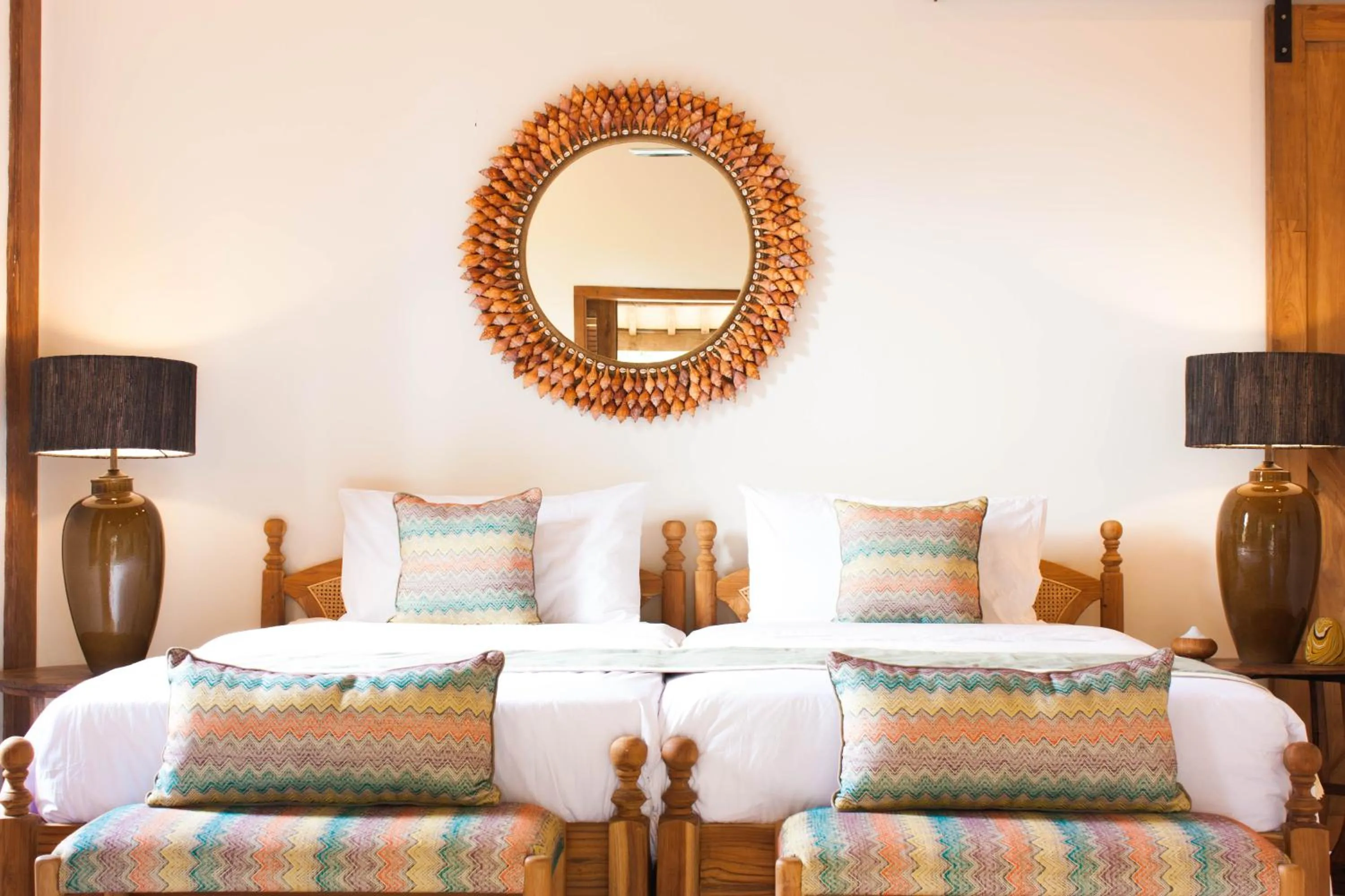 Decorative detail in Villa Pulau Cinta Boutique Suites