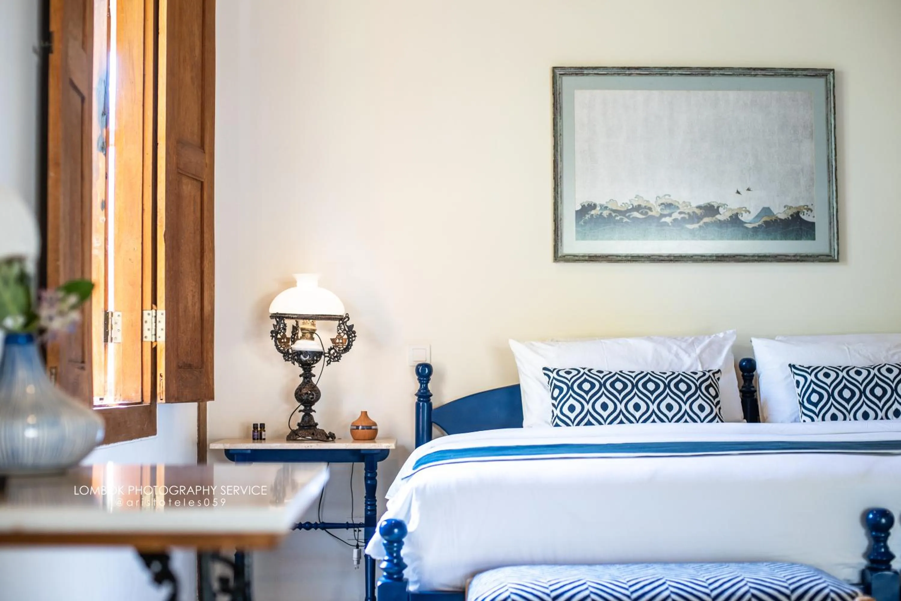 Bed in Villa Pulau Cinta Boutique Suites