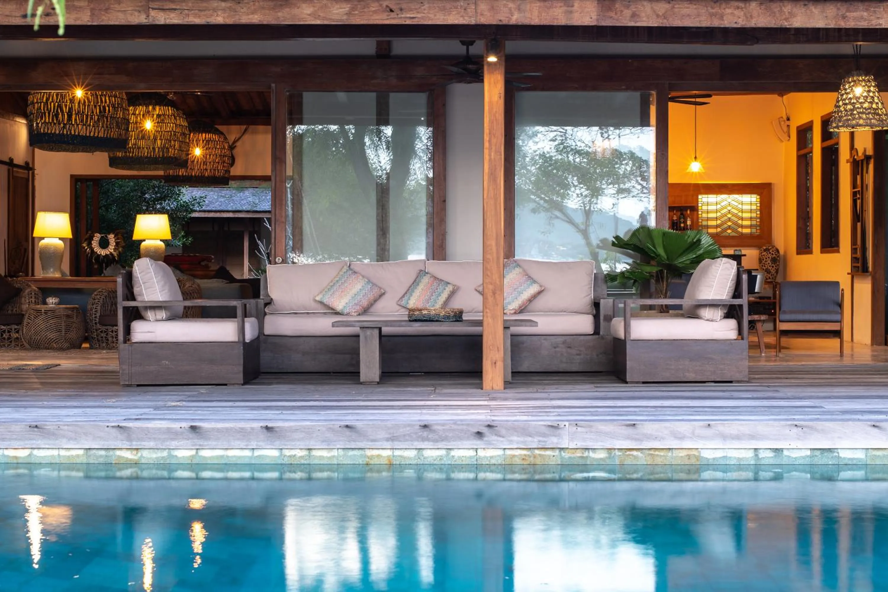 Balcony/Terrace in Villa Pulau Cinta Boutique Suites