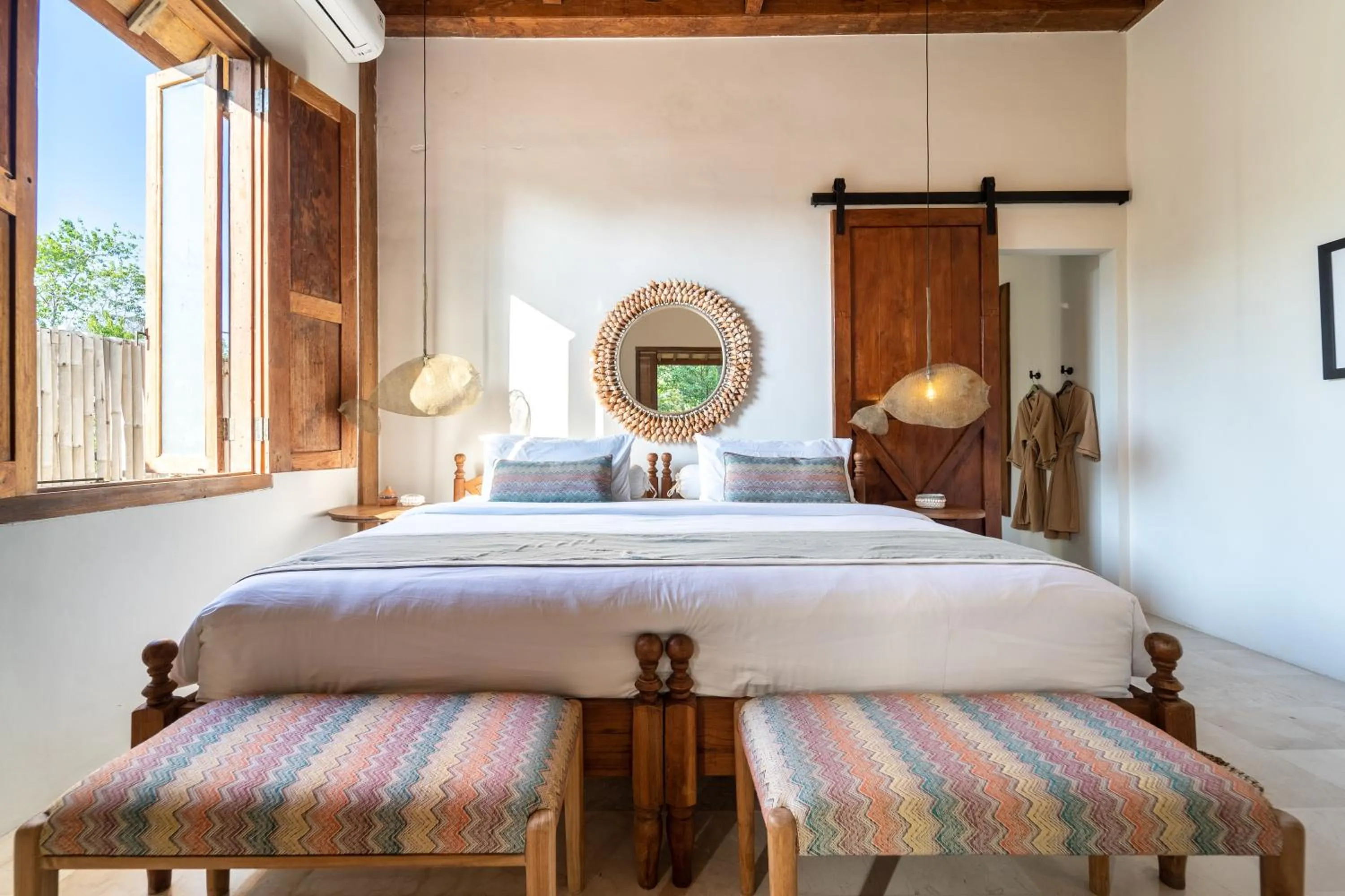 Bed in Villa Pulau Cinta Boutique Suites