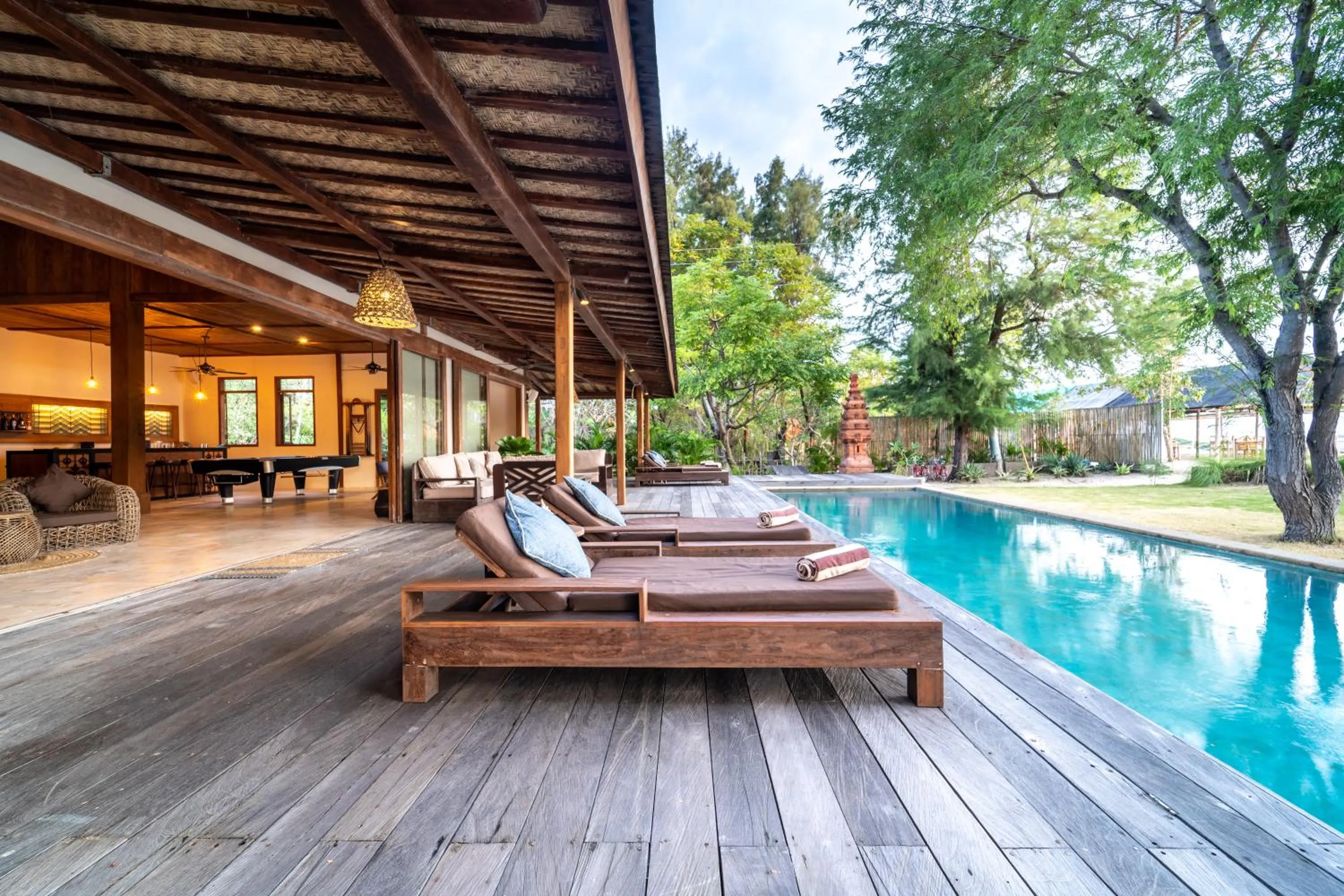 Day in Villa Pulau Cinta Boutique Suites