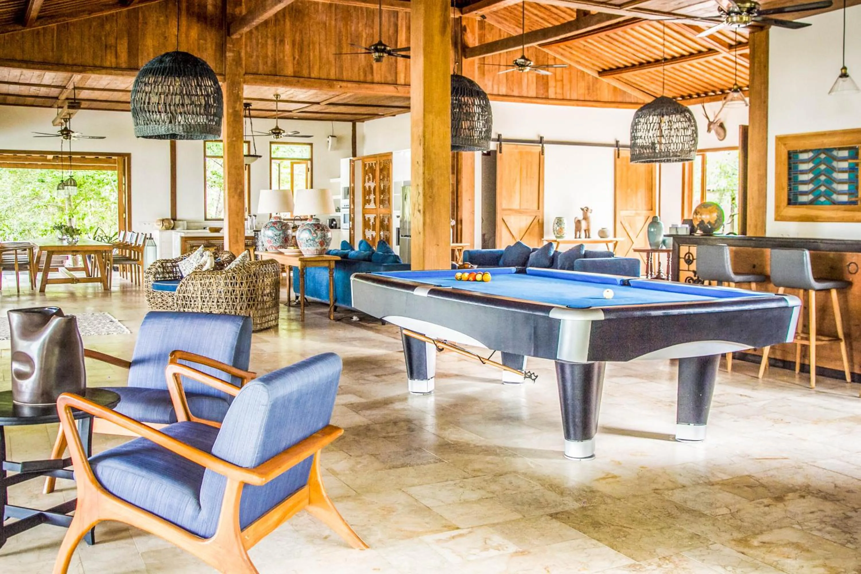 Billiard in Villa Pulau Cinta Boutique Suites