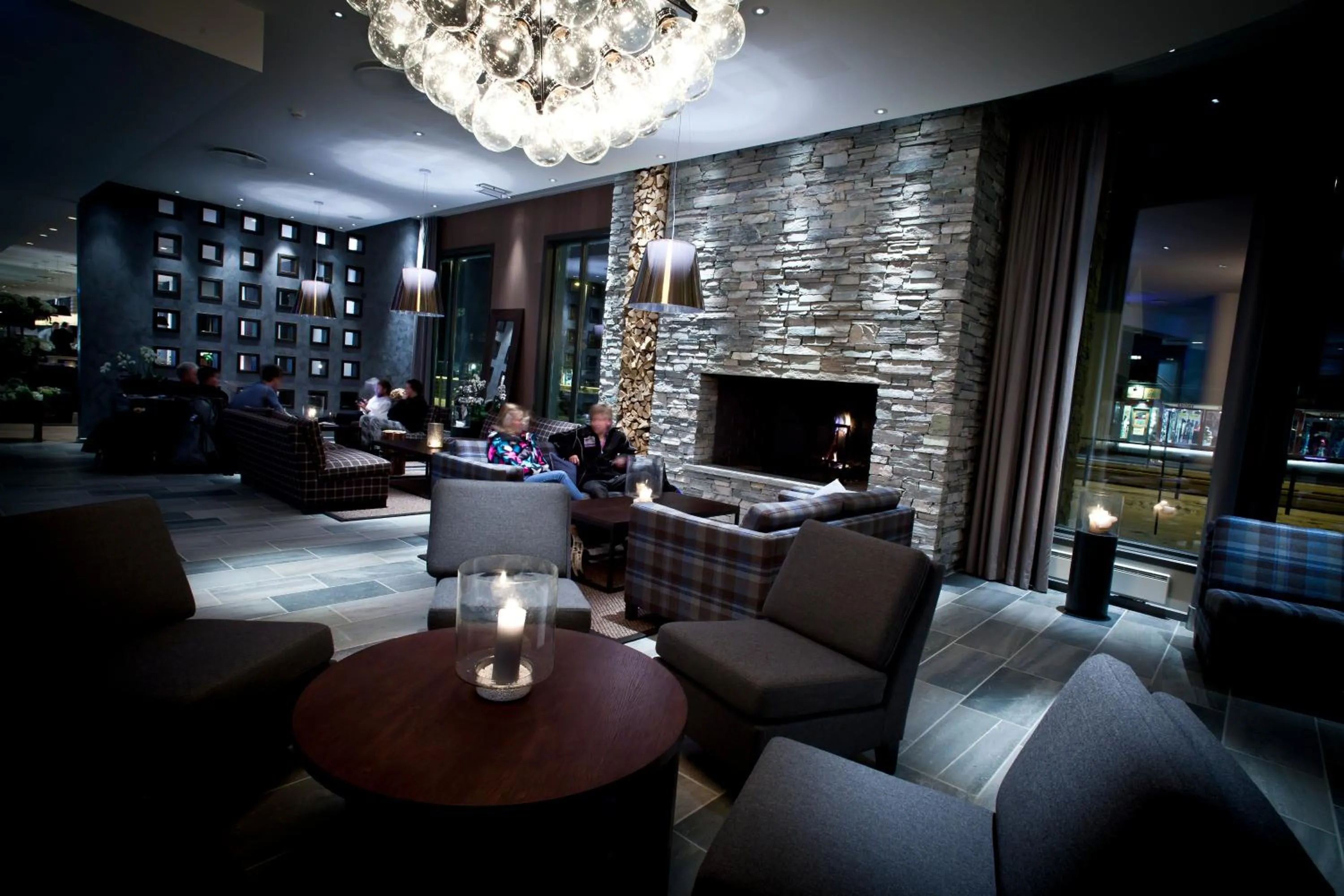 Lobby or reception in Quality Hotel Skifer