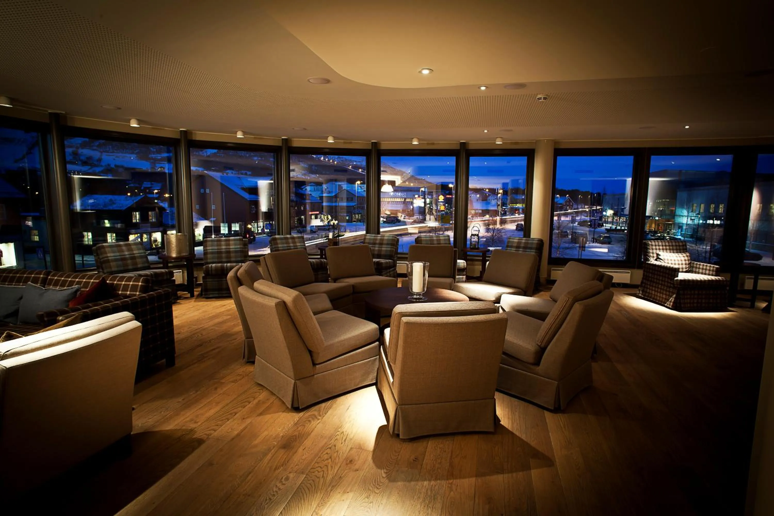 Lounge or bar in Quality Hotel Skifer