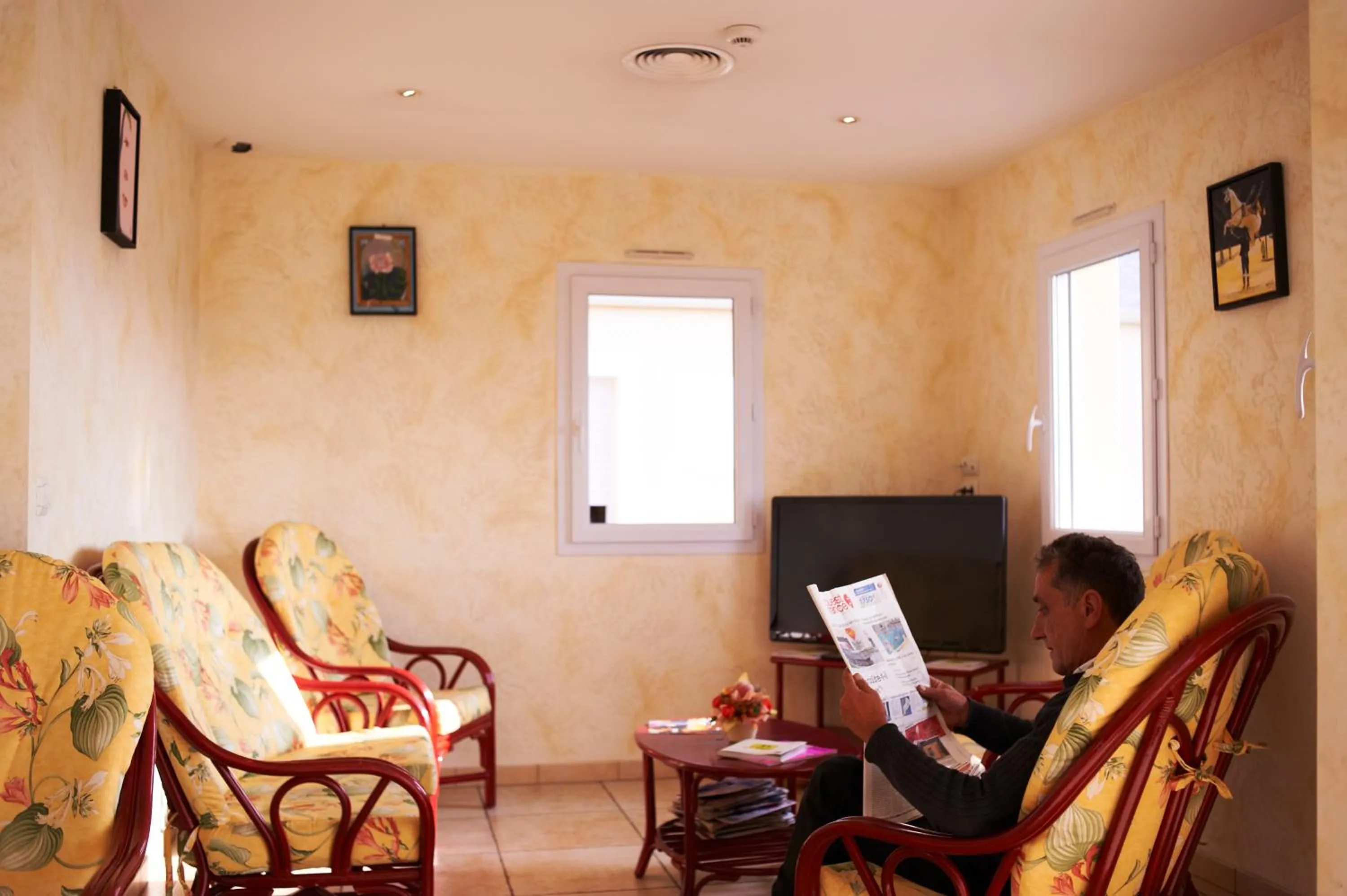 Living room in Relais De La Grange