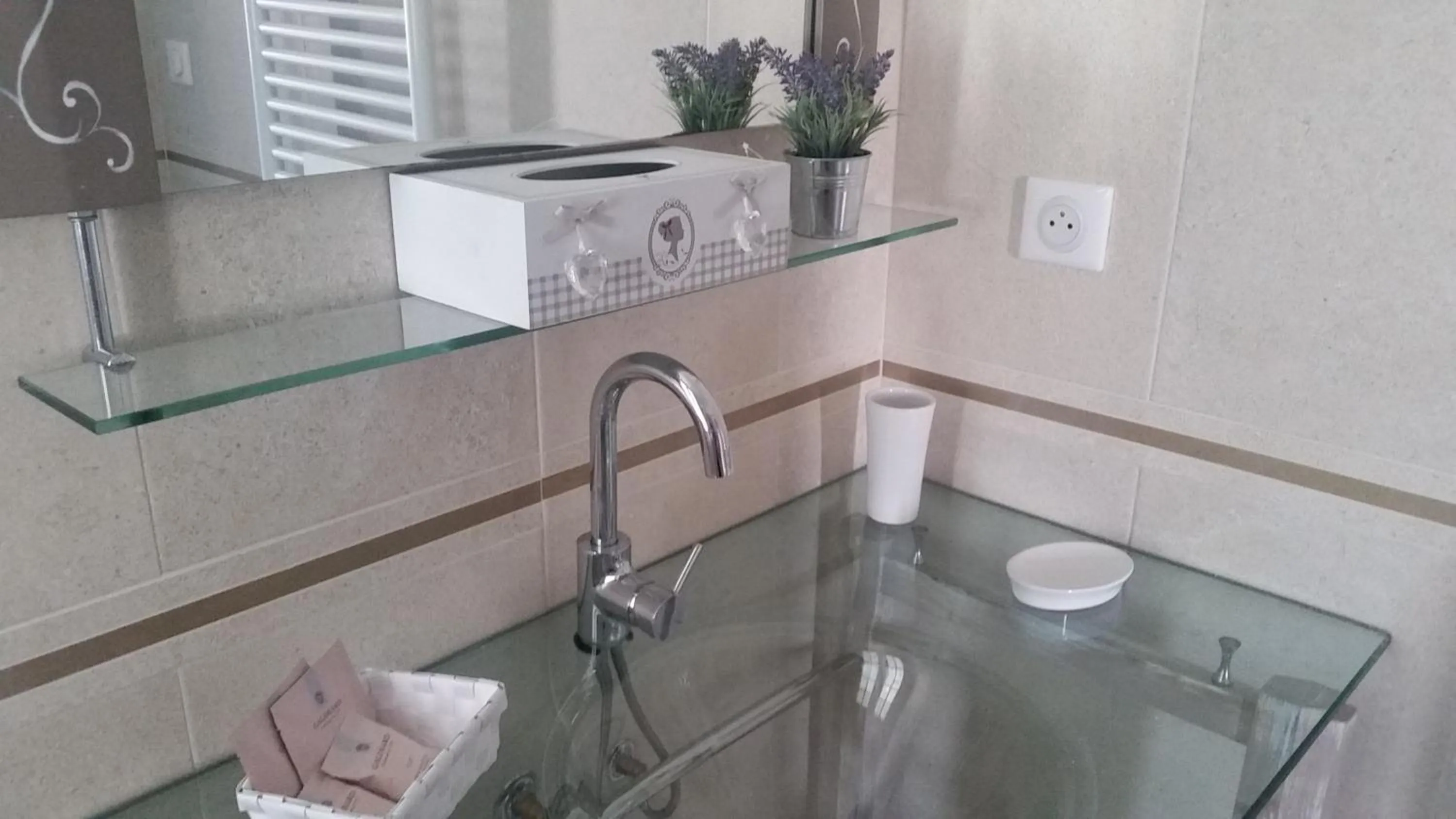 Bathroom in B&B Villa Blanche