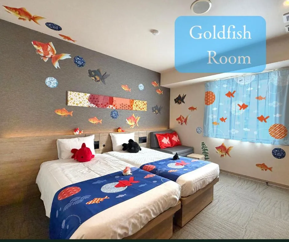 Bed in Henn na Hotel Tokyo Nishikasai