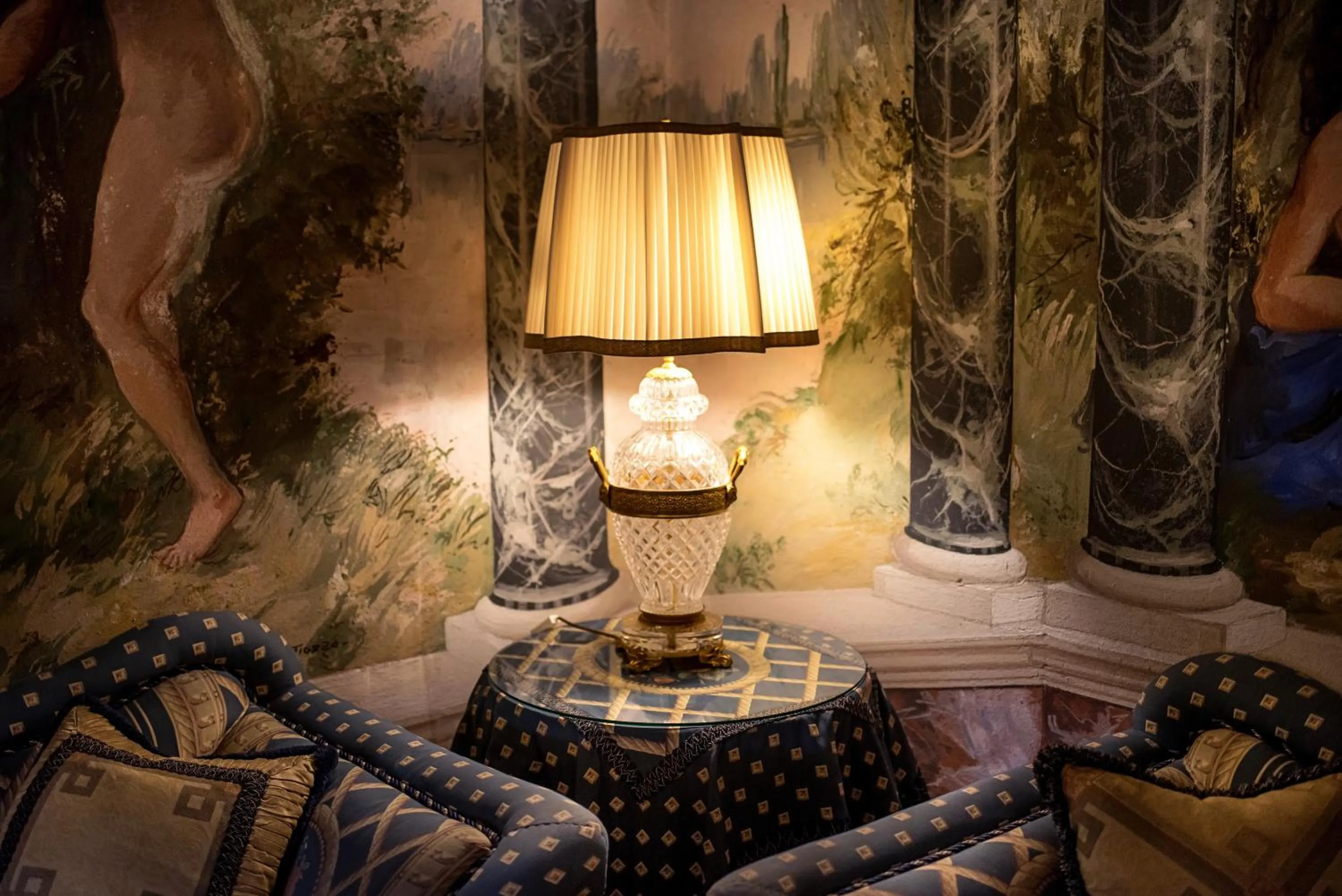 Communal lounge/ TV room in Villa Margherita