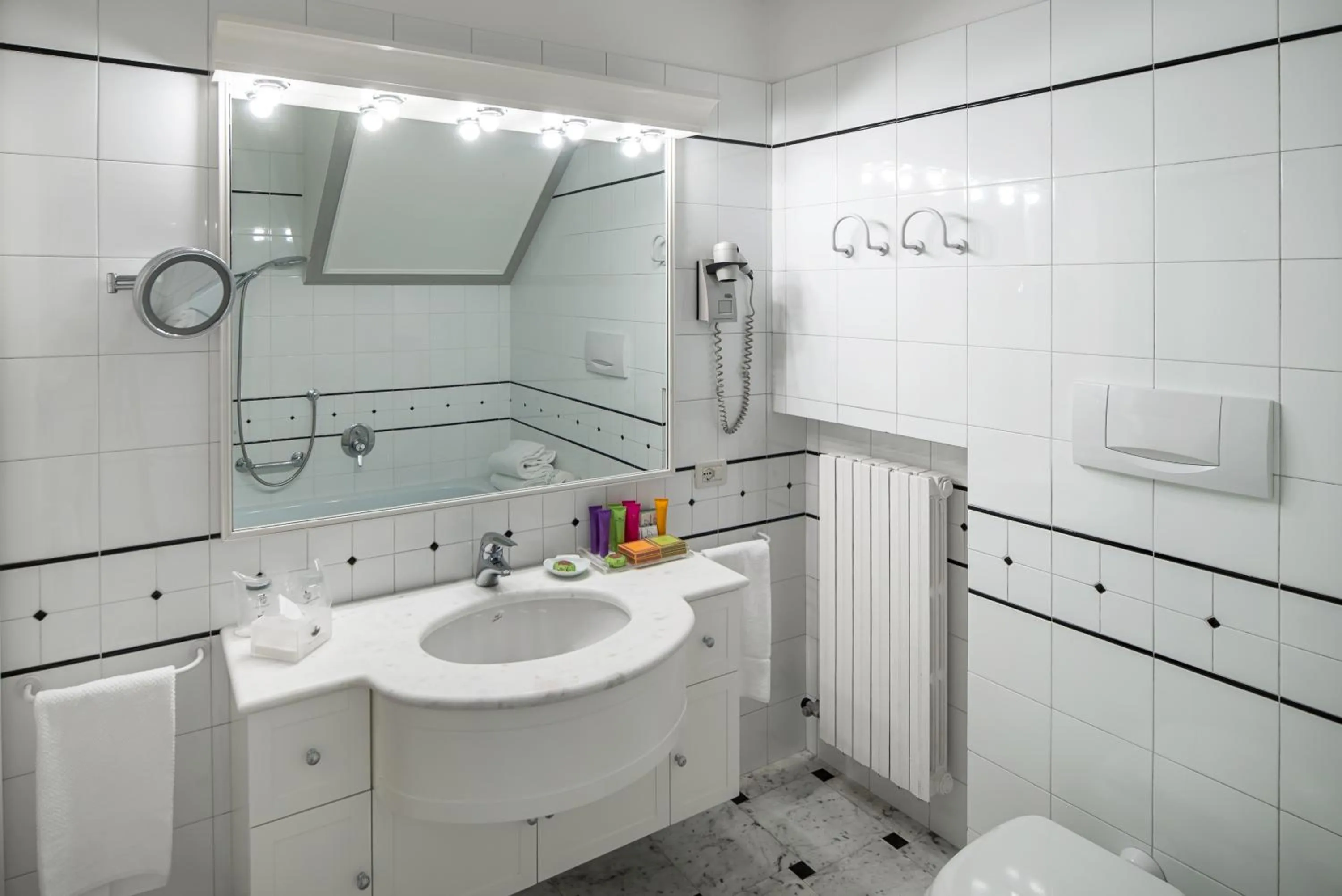 Shower in Villa Margherita