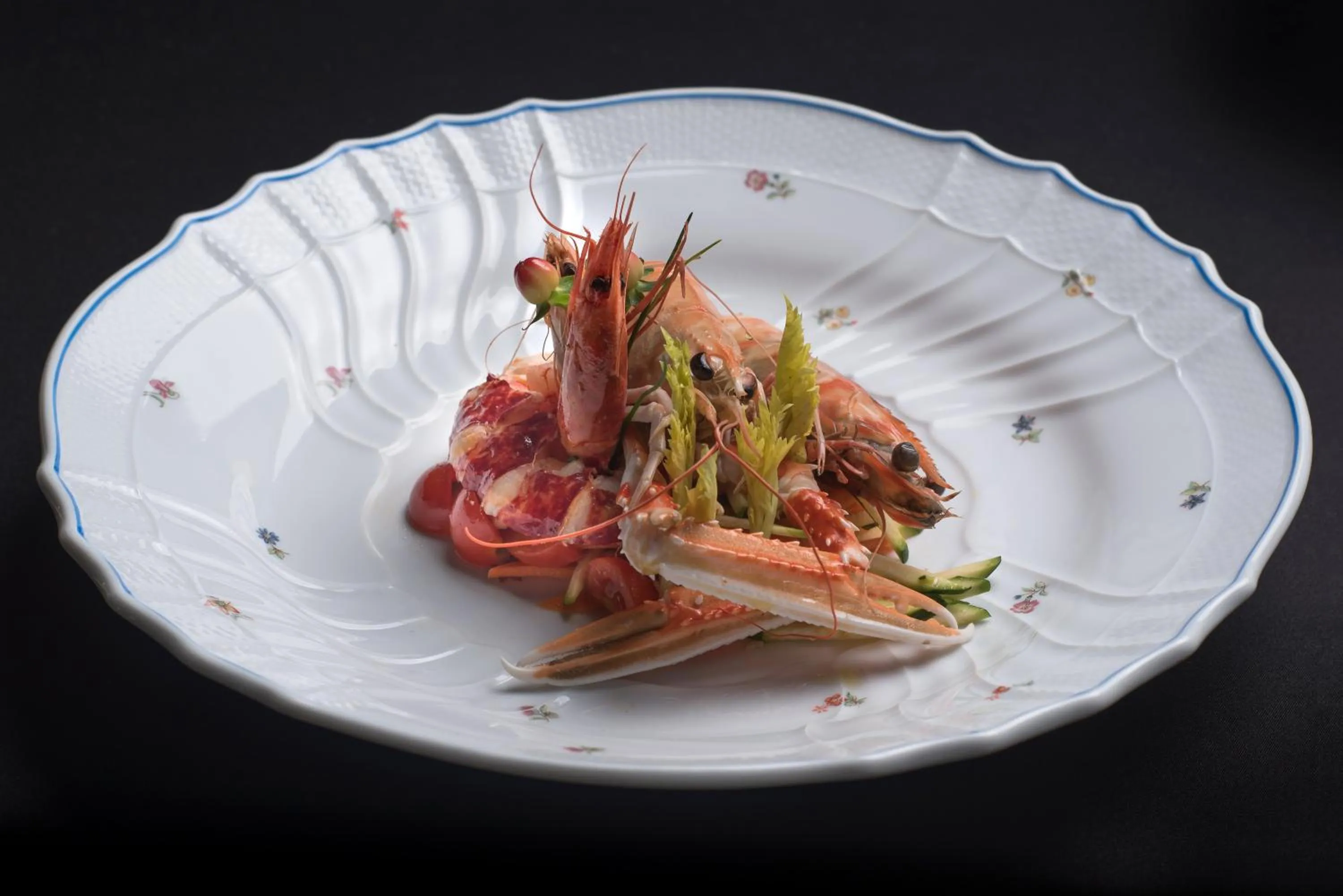 Food close-up in Villa Margherita