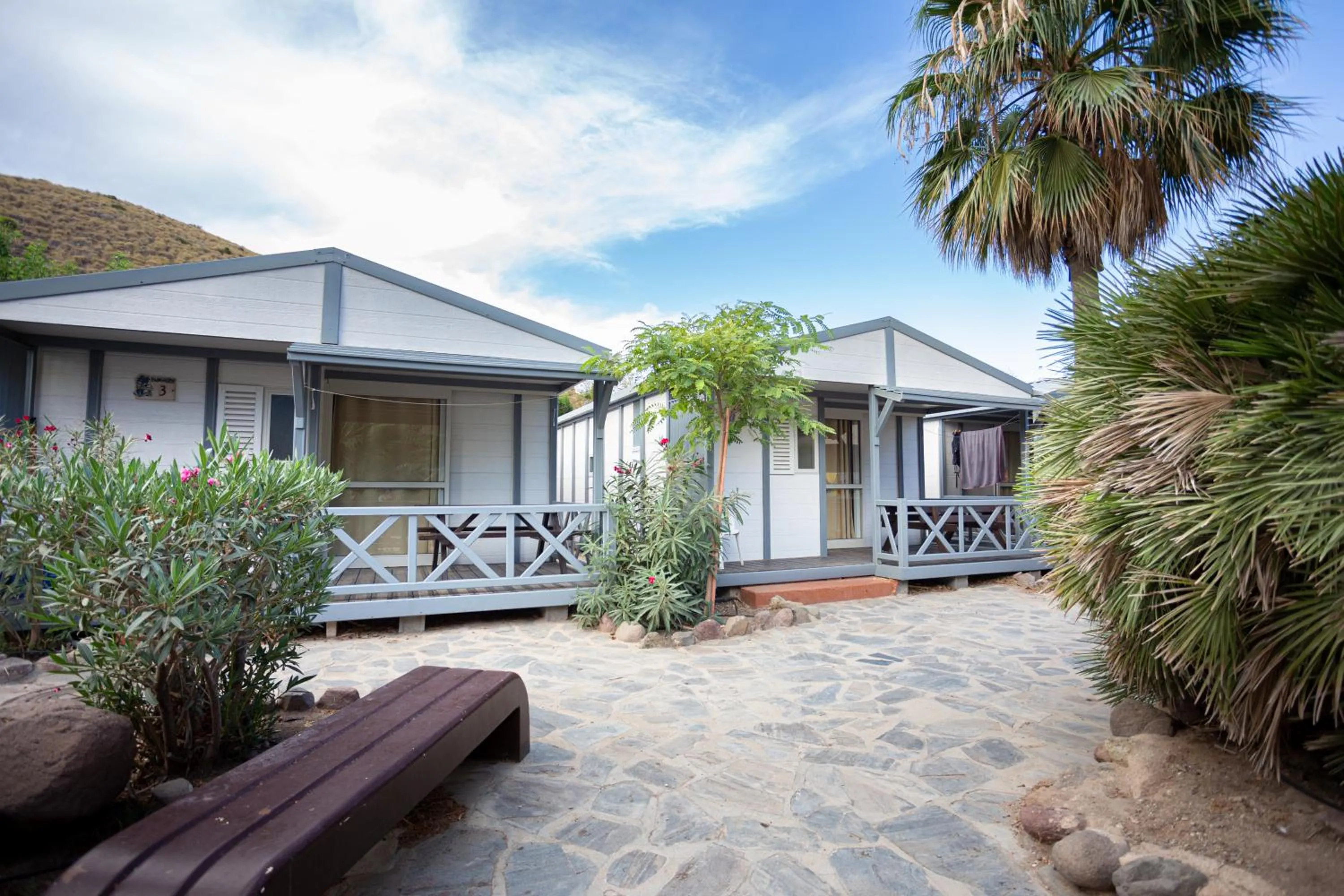 Garden view in Complejo Turístico Los Escullos Cabo de Gata