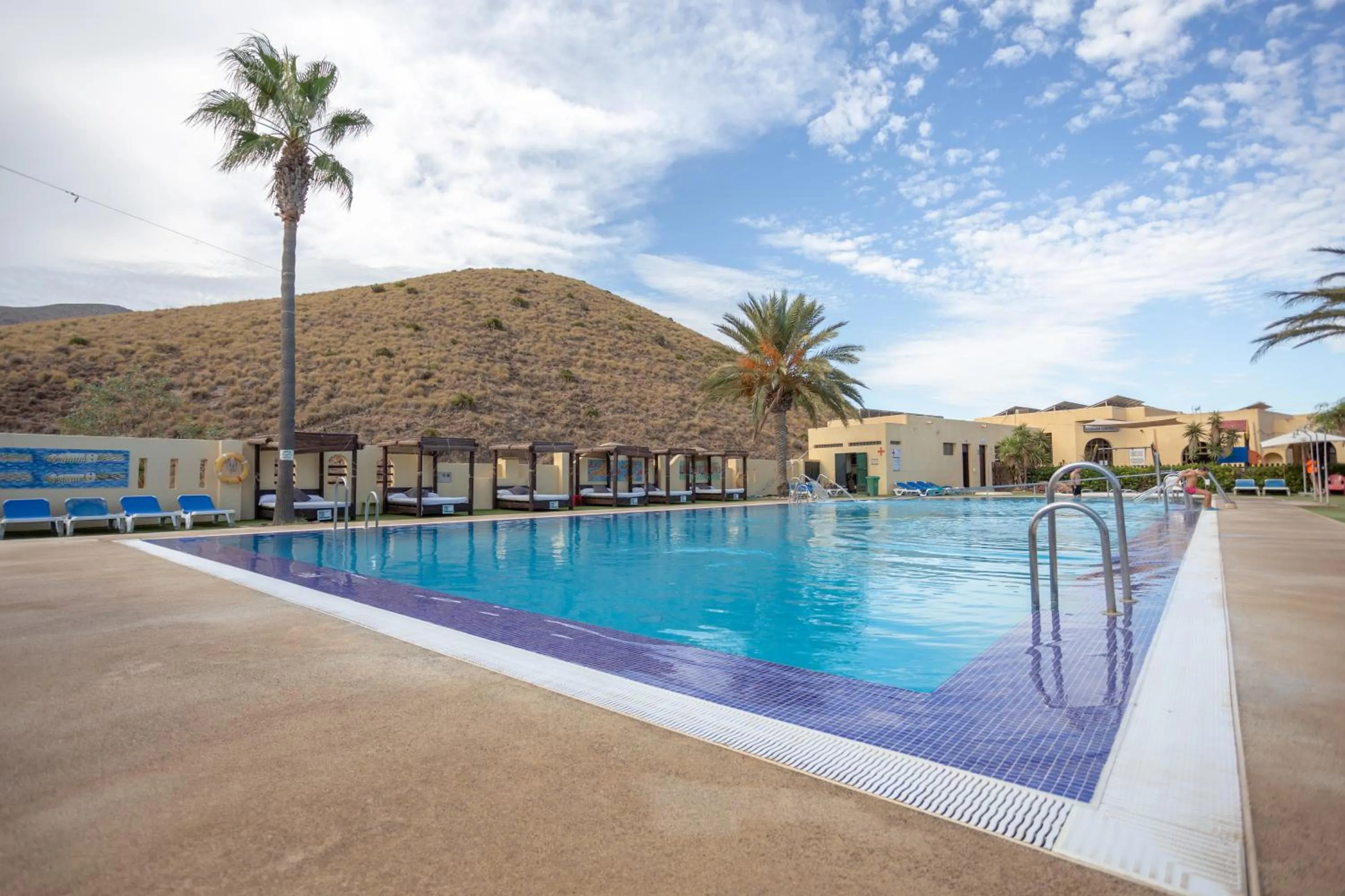 Swimming pool in Complejo Turístico Los Escullos Cabo de Gata