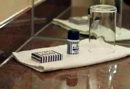 Bathroom in Hotel Auerhahn