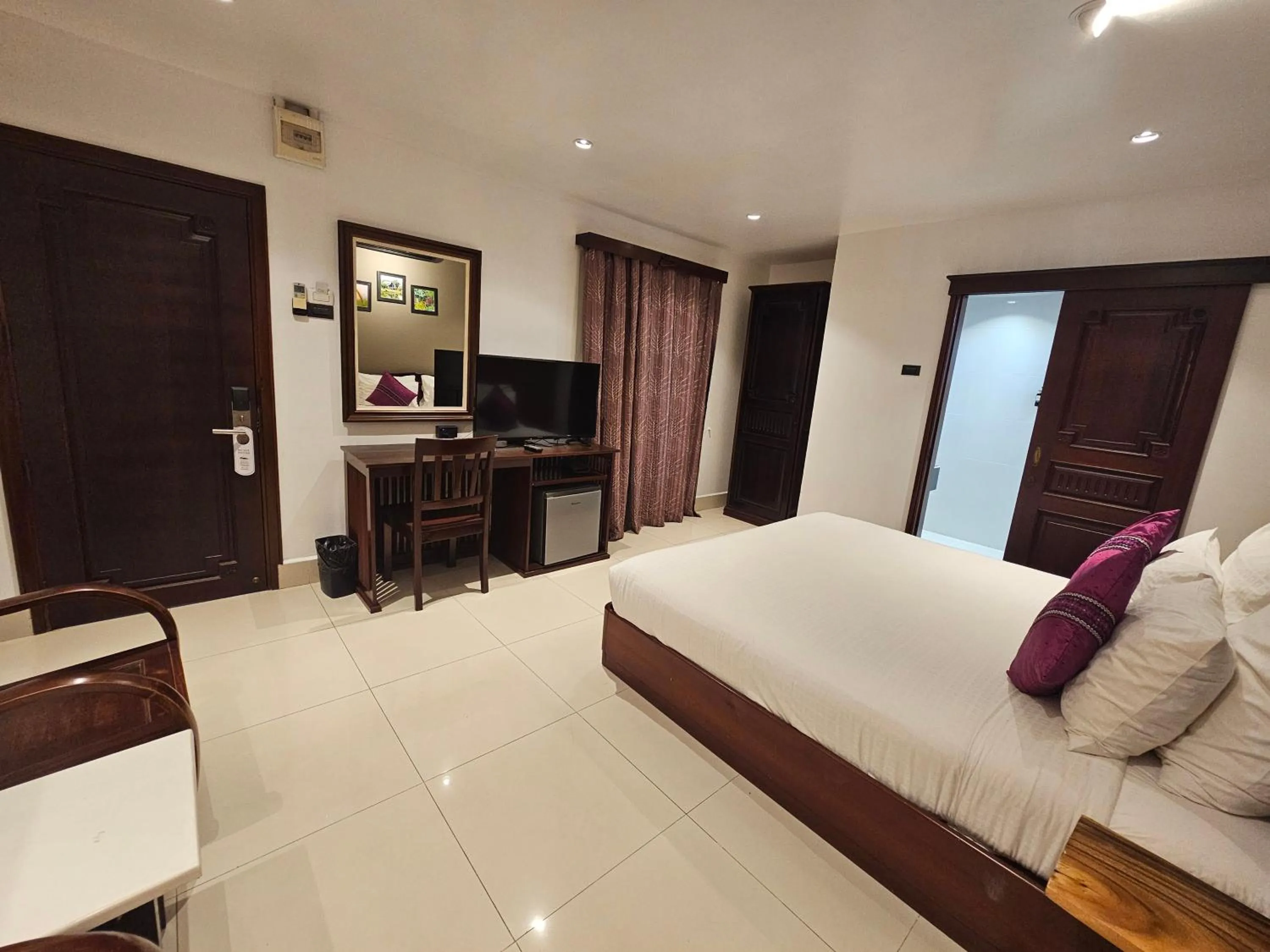 Bed in Family Boutique Hotel