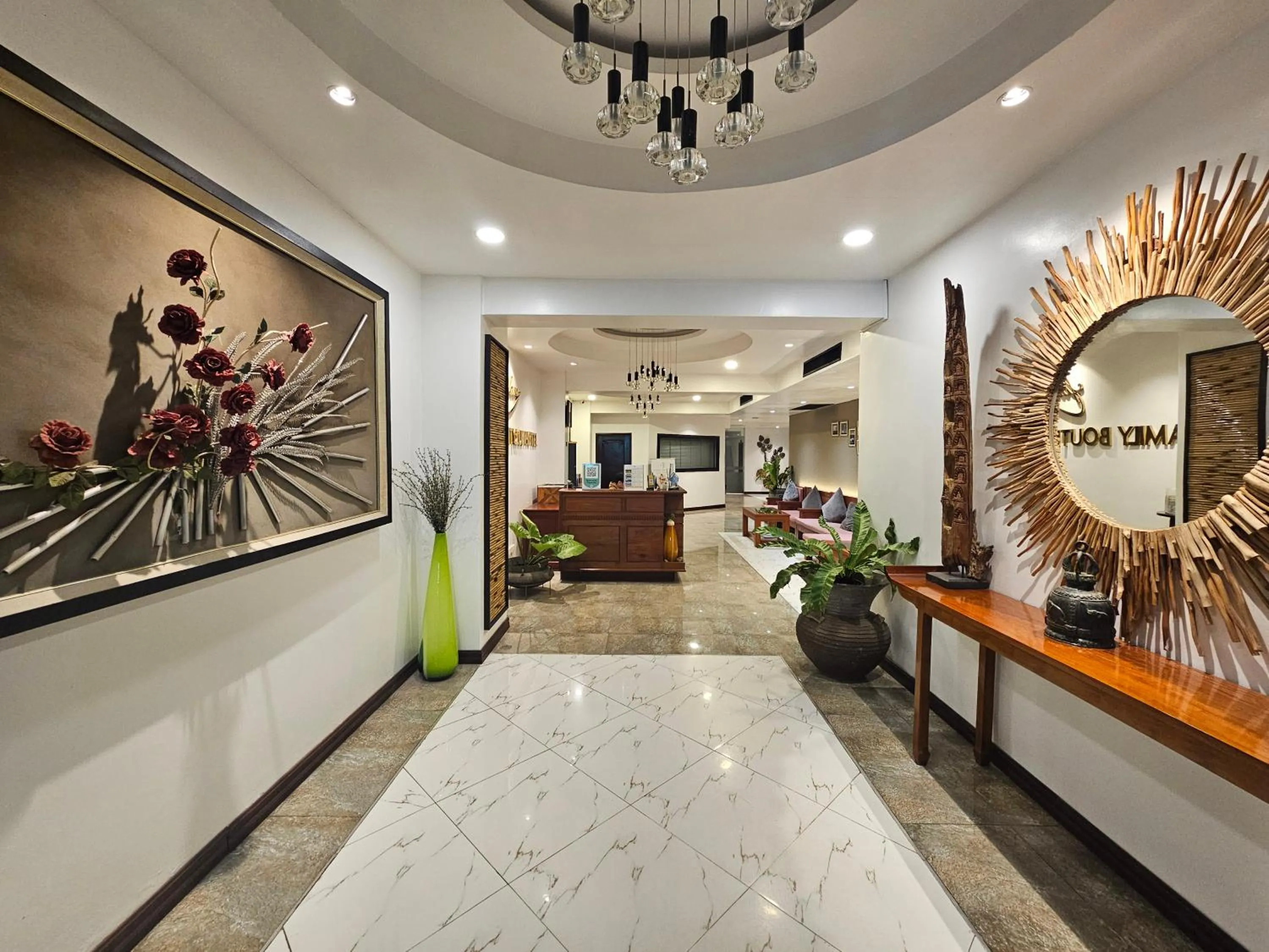 Lobby or reception in Family Boutique Hotel