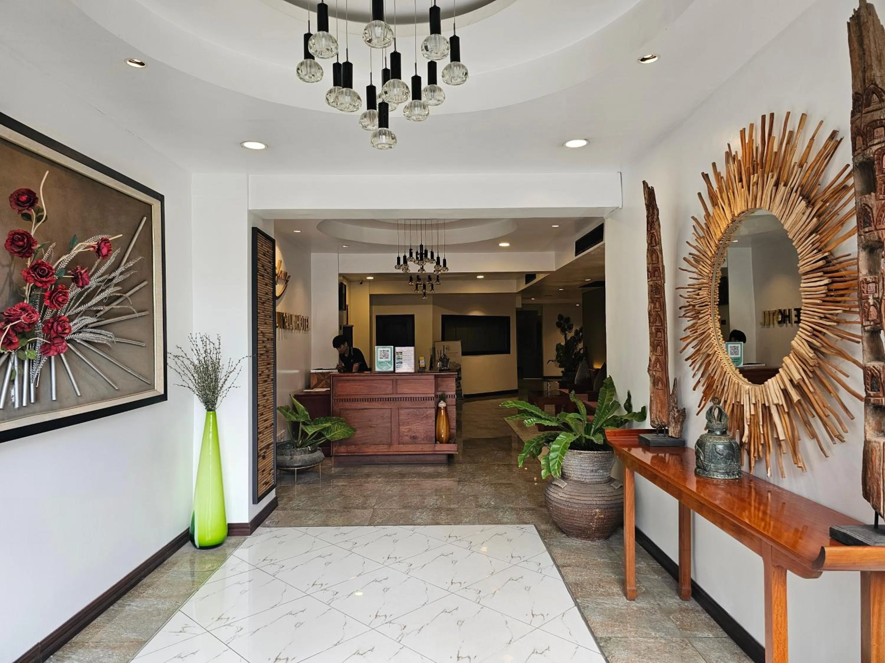 Lobby or reception in Family Boutique Hotel