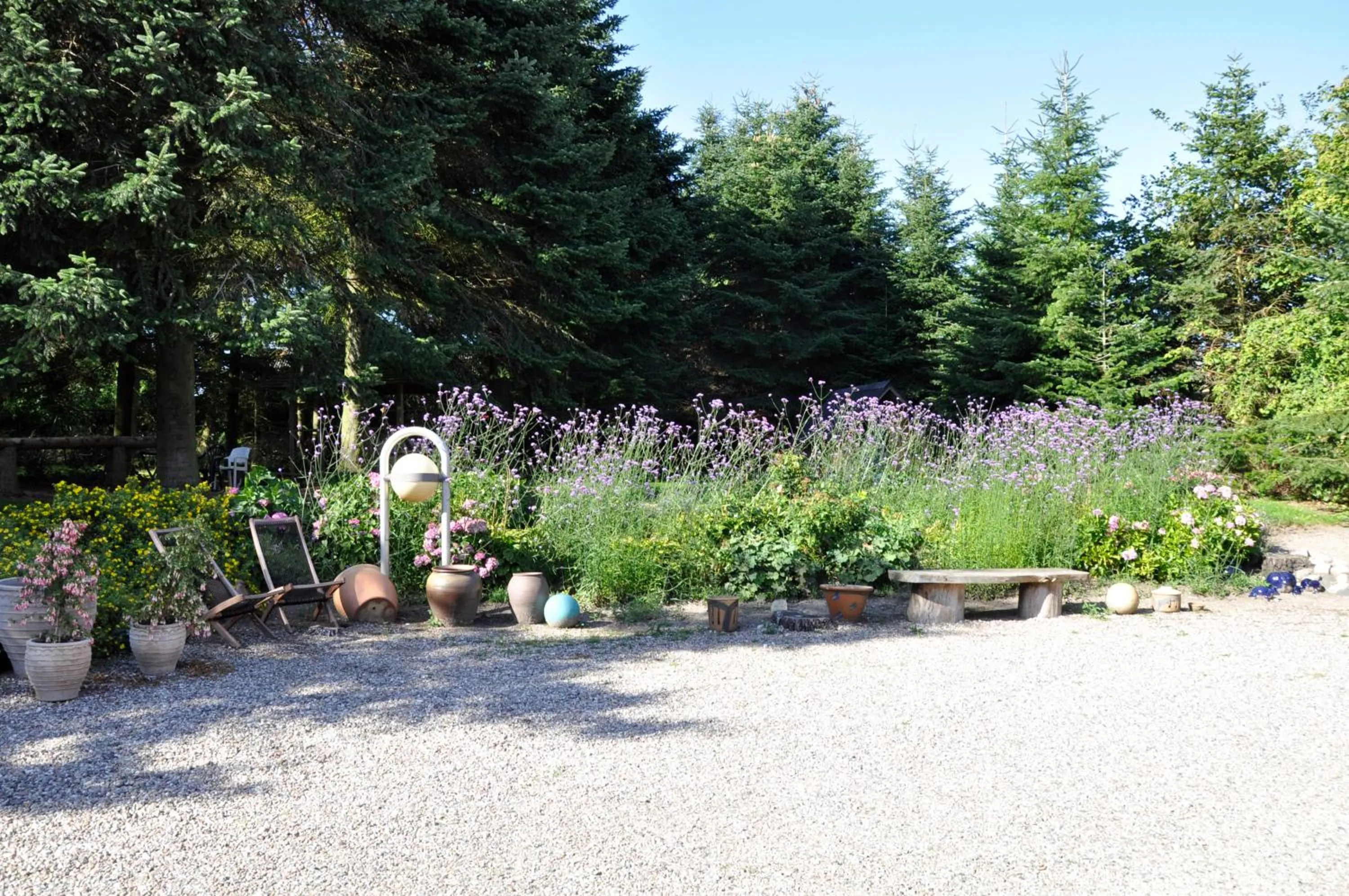 Garden in Lundsgaard Bed & Breakfast