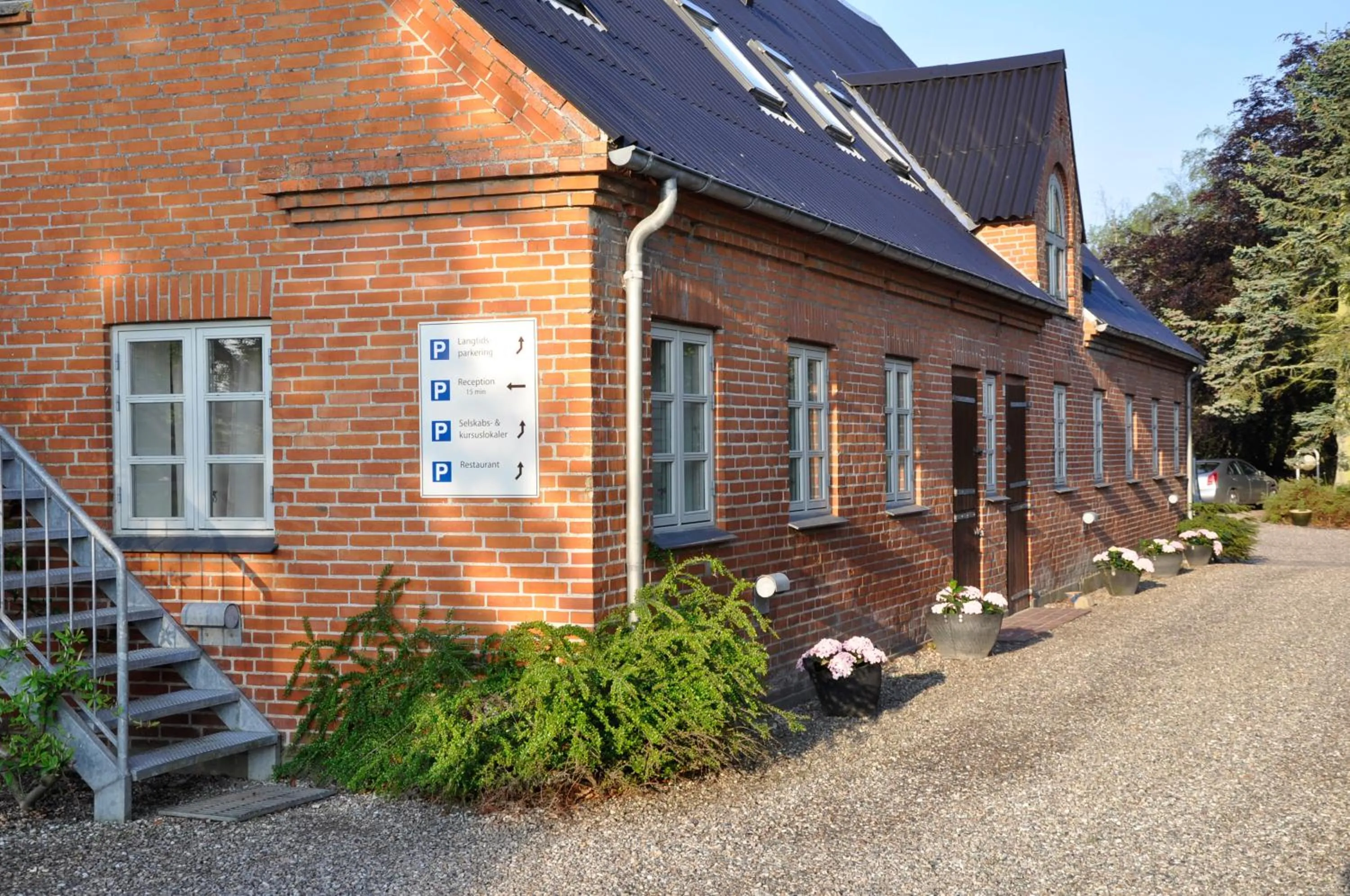 Garden in Lundsgaard Bed & Breakfast