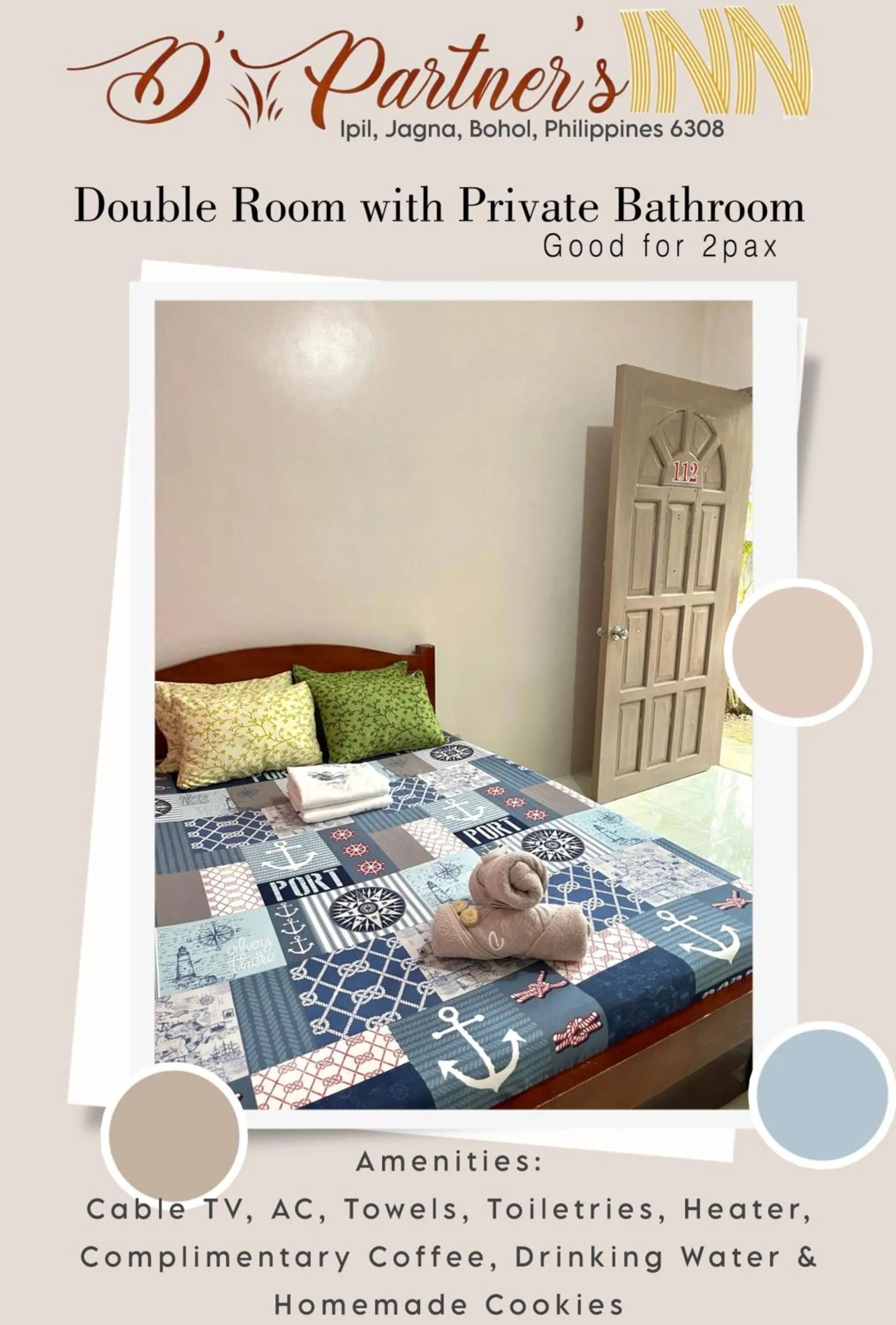 Bed in D' Partner's Inn