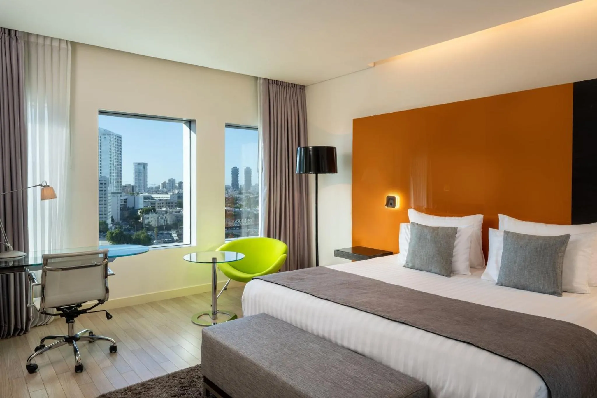 Photo of the whole room, Bed in Crowne Plaza Tel Aviv City Center by IHG