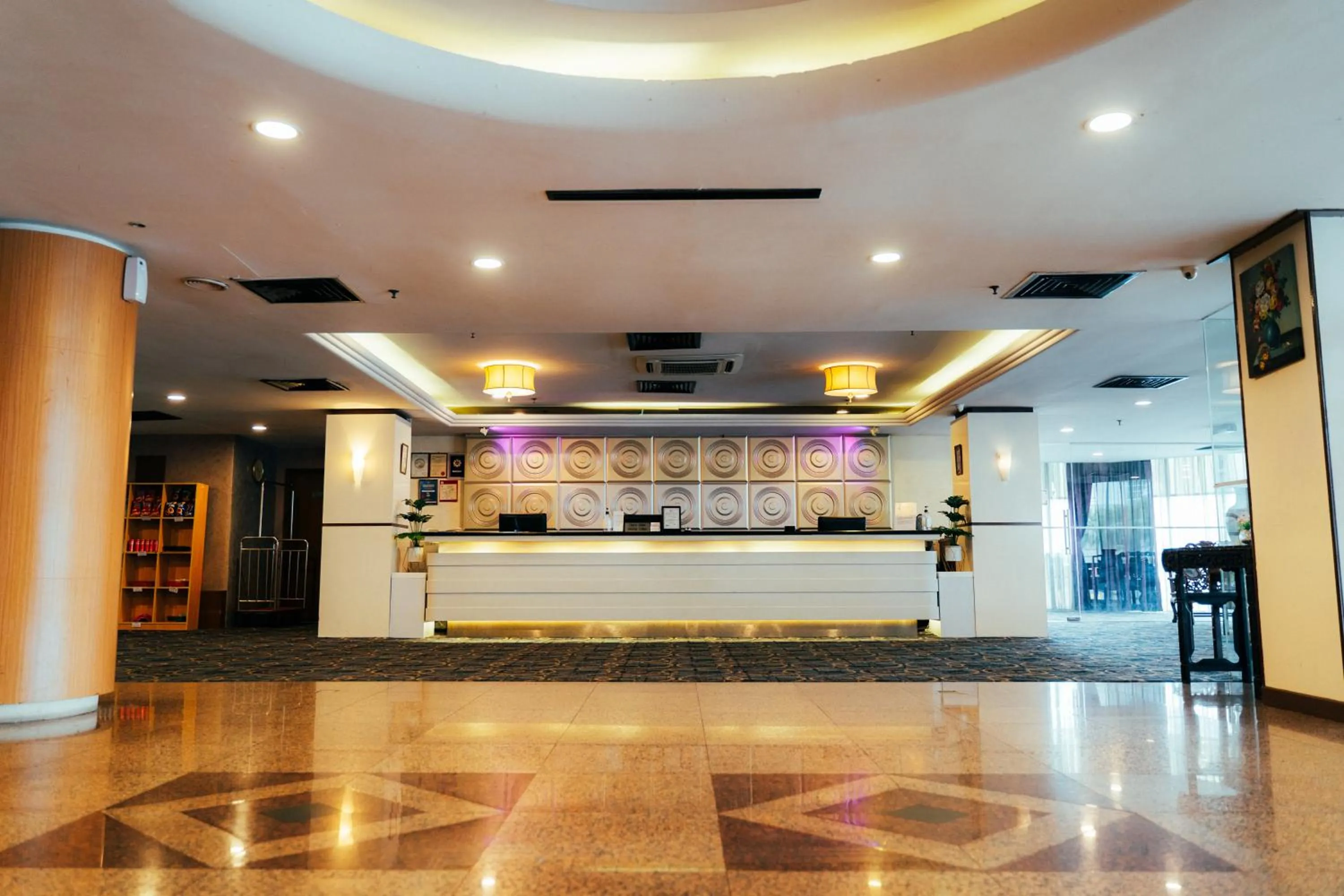 Lobby or reception in Hotel Sentral Riverview Melaka