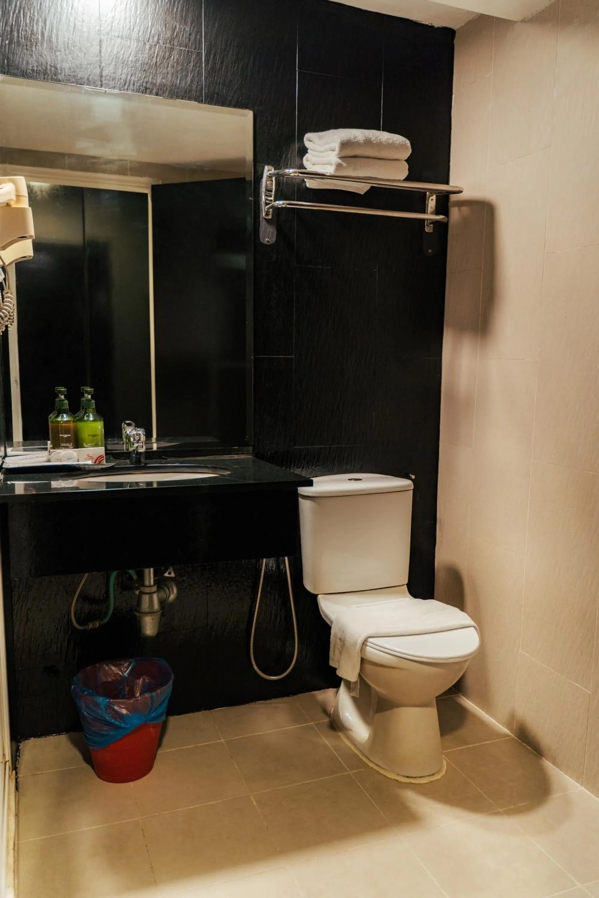 Toilet in Hotel Sentral Riverview Melaka