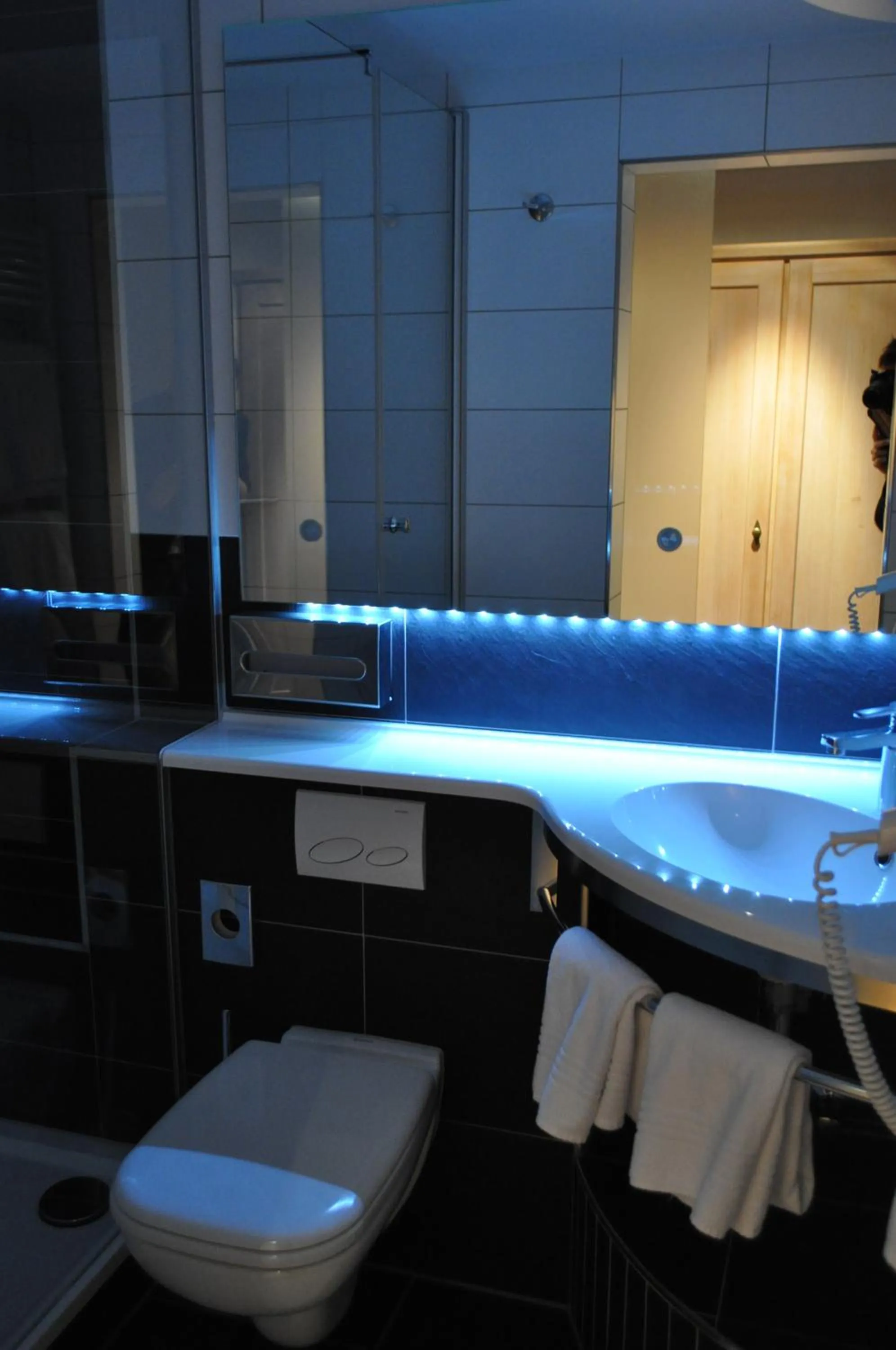 Bathroom in Hotel Quellenhof Leukerbad