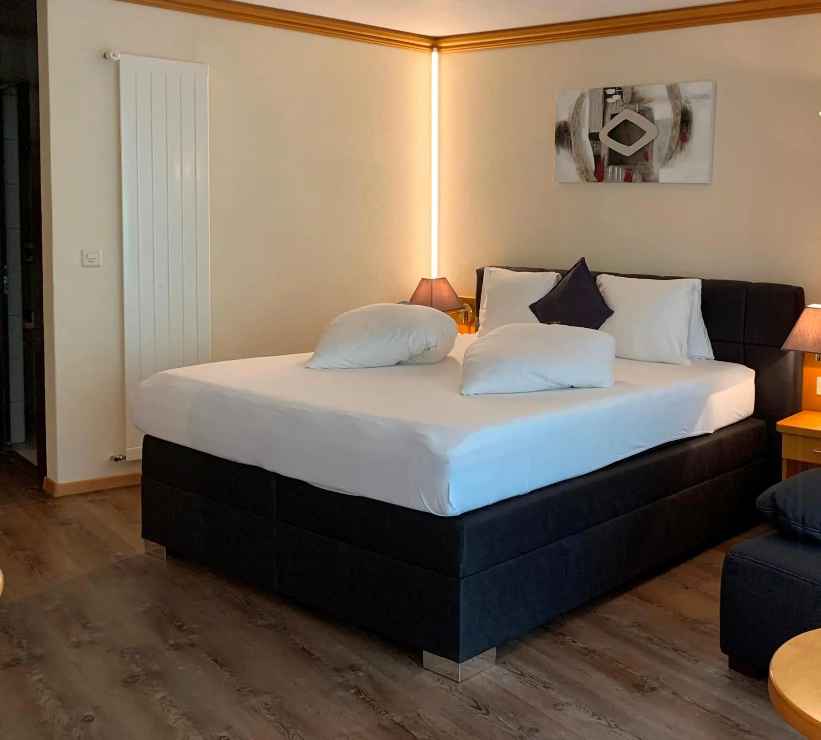 Double Room in Hotel Quellenhof Leukerbad Double Room in Hotel Quellenhof Leukerbad