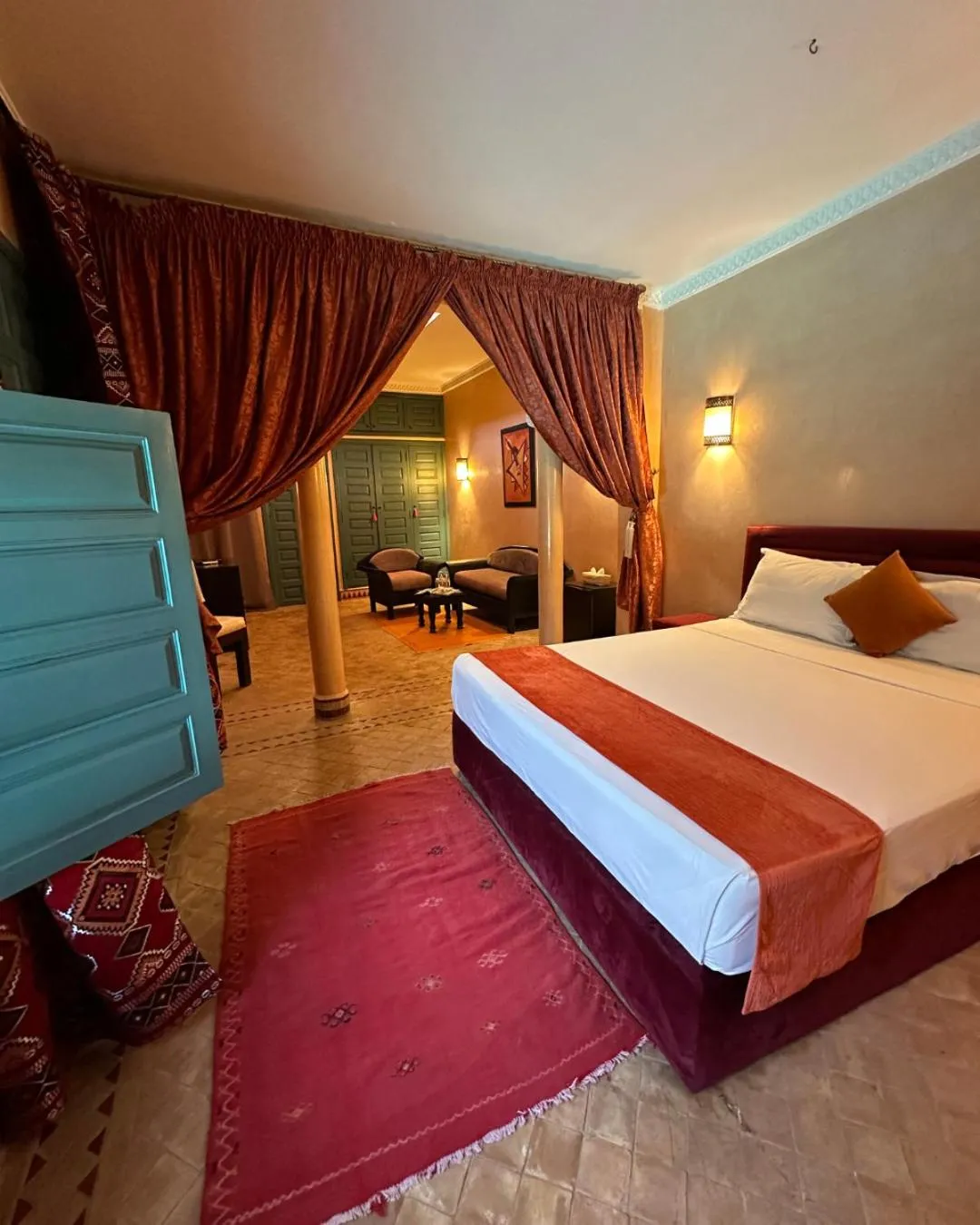 Bed in Palais Riad Berbère