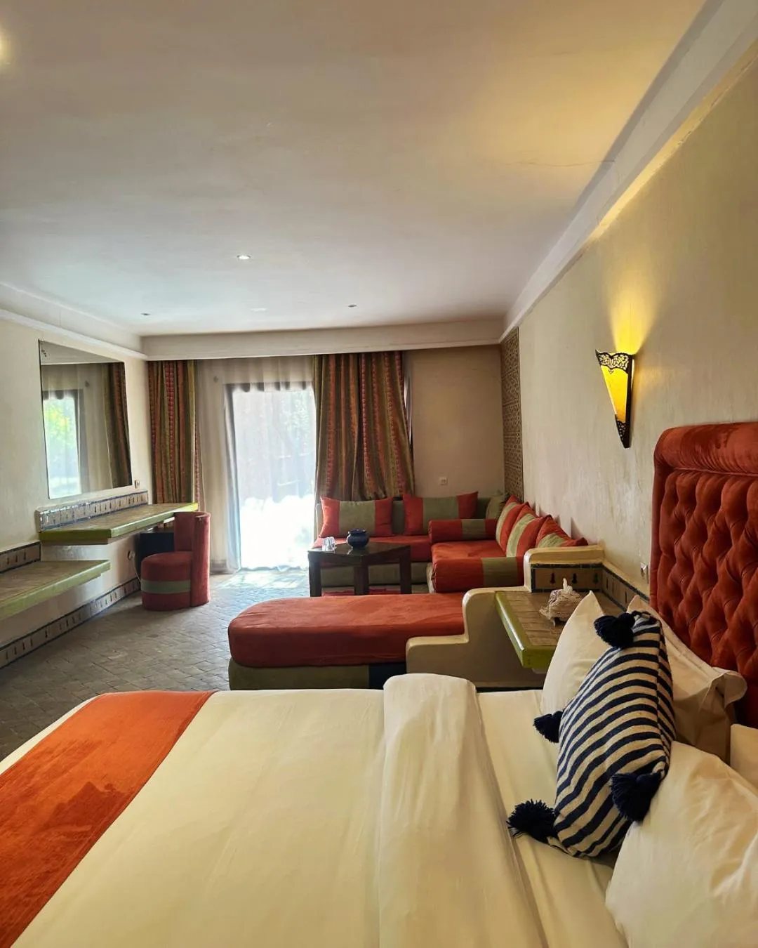 Bed in Palais Riad Berbère