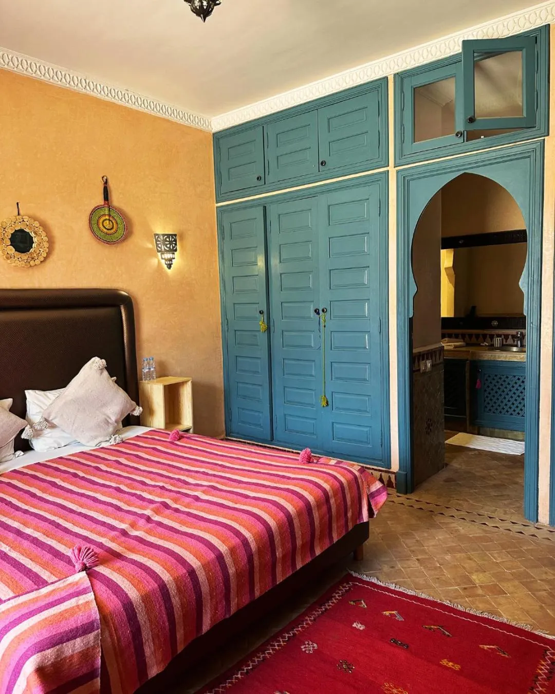 Bed in Palais Riad Berbère