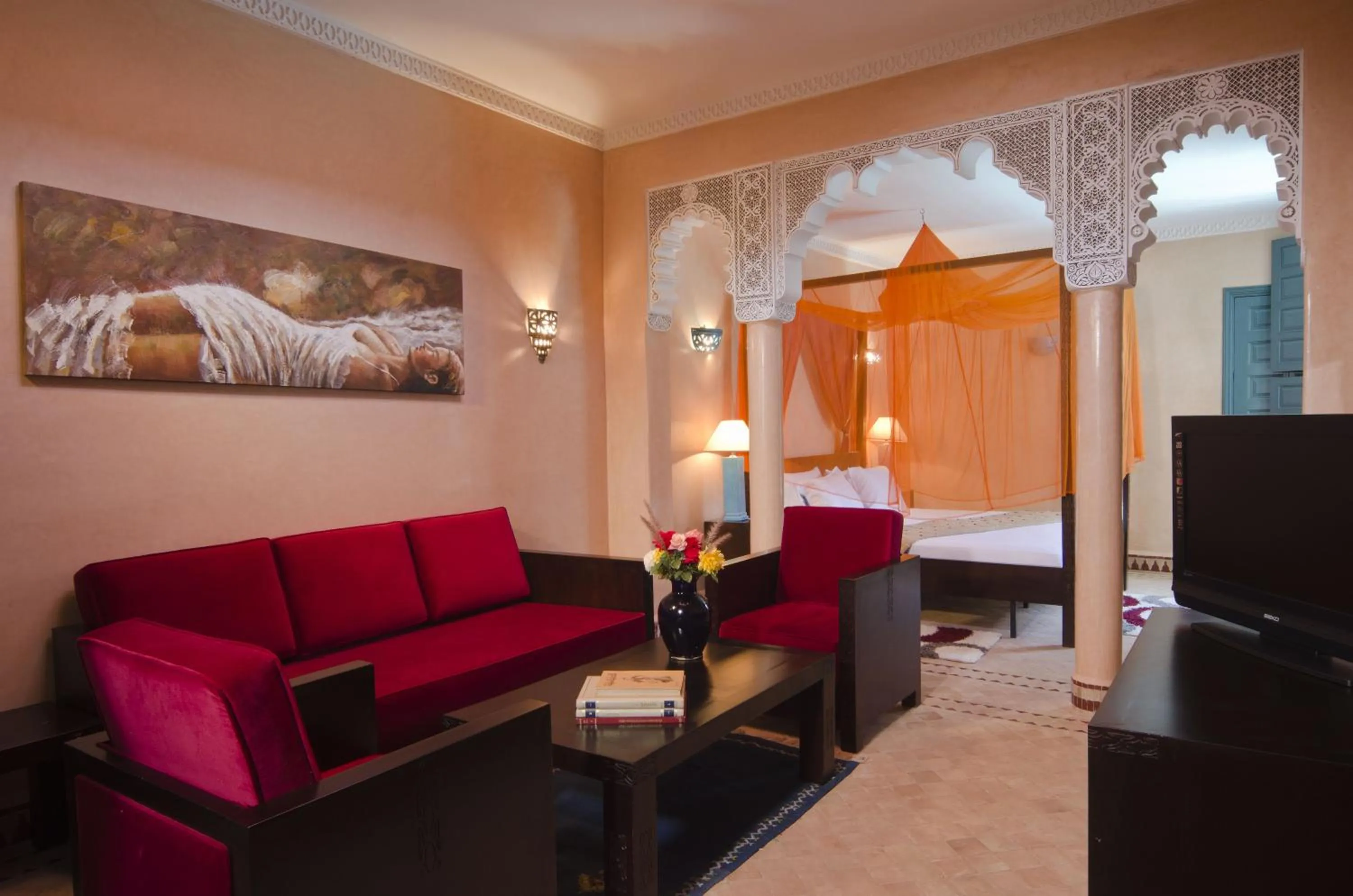 Living room in Palais Riad Berbère