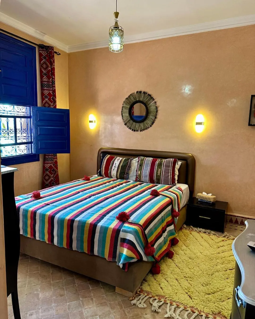 Bed in Palais Riad Berbère
