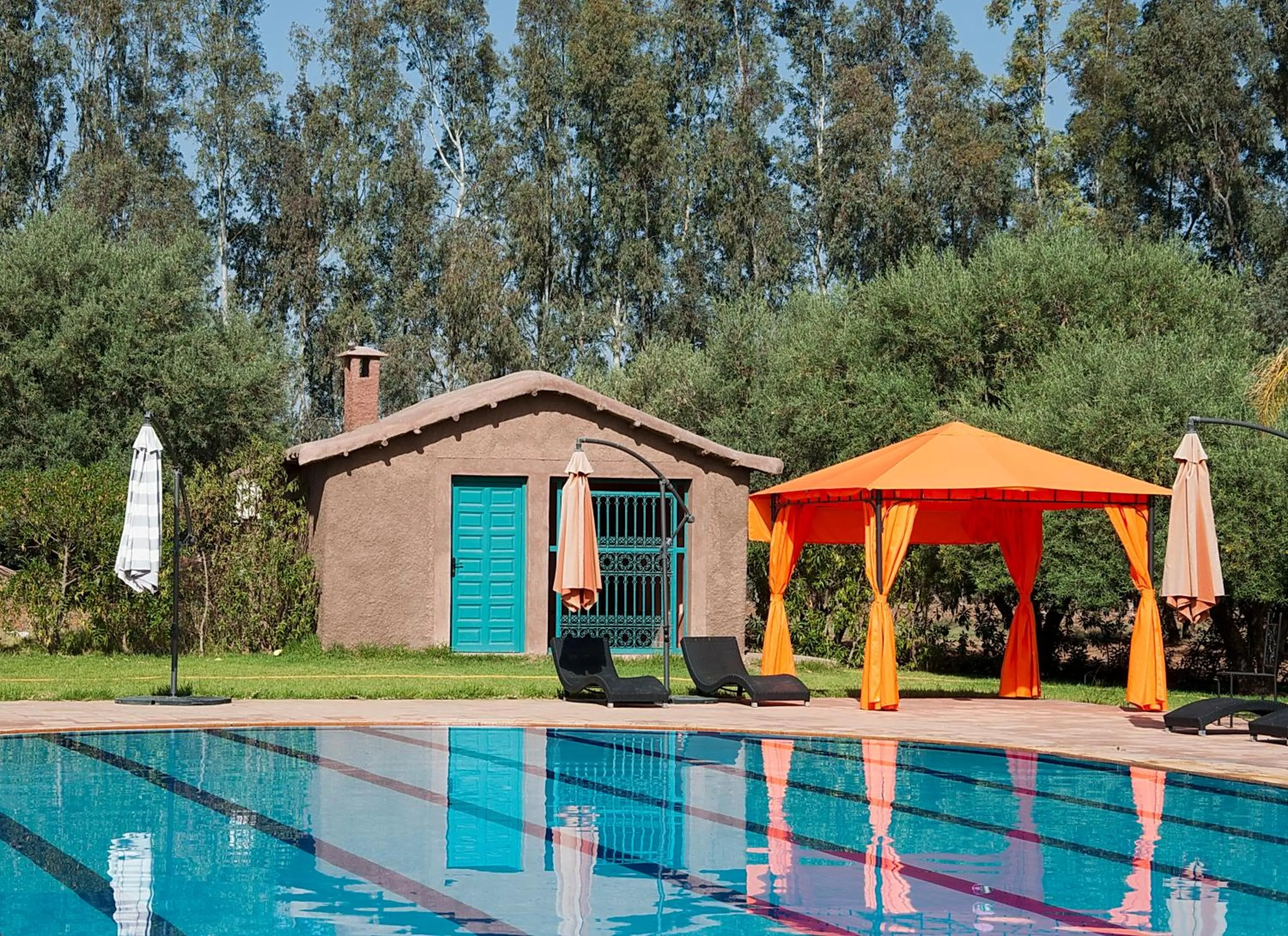 Swimming pool in Palais Riad Berbère