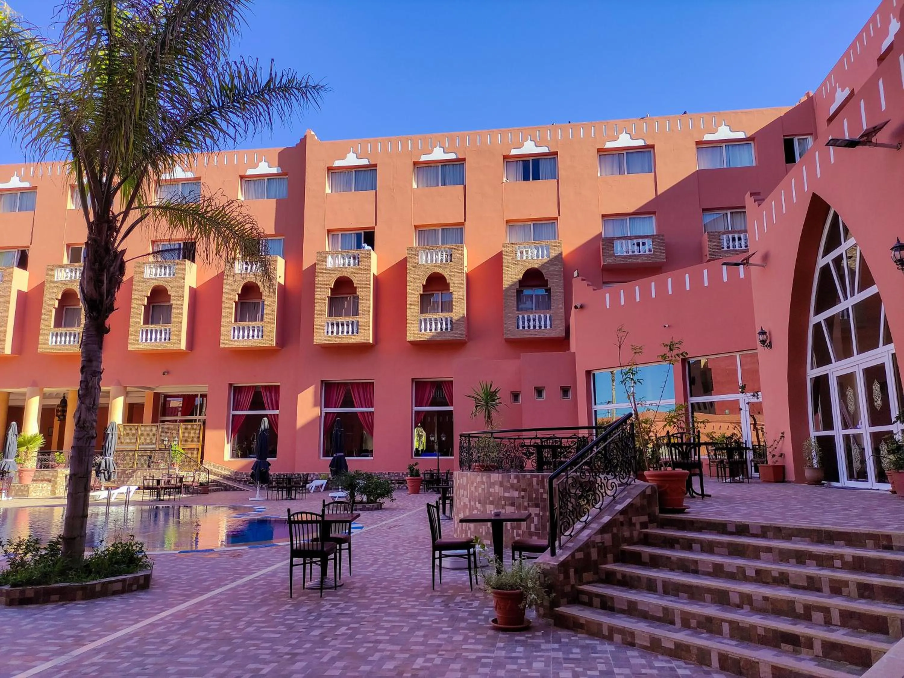 Garden in Hotel Idou Tiznit