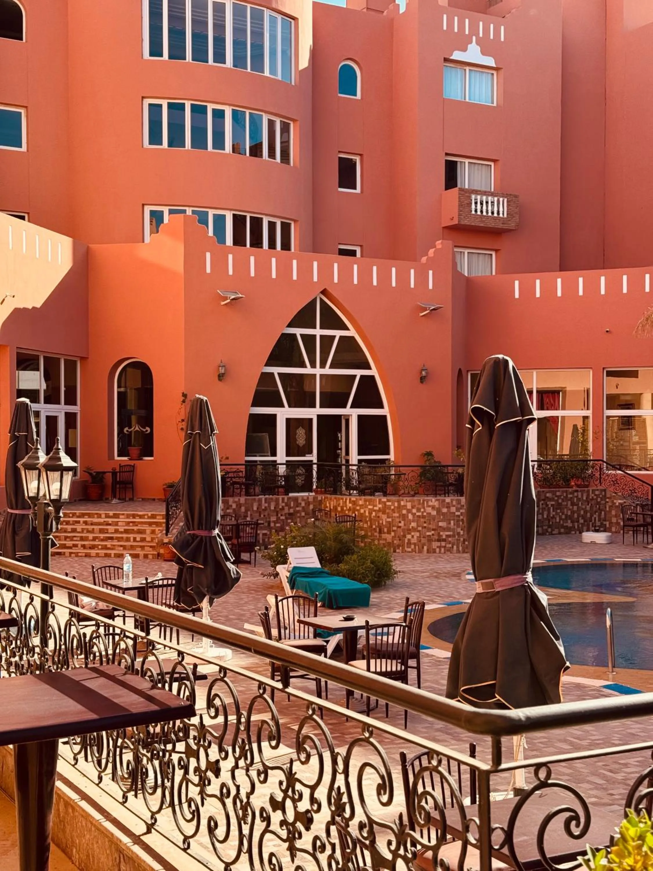 Restaurant/places to eat in Hotel Idou Tiznit