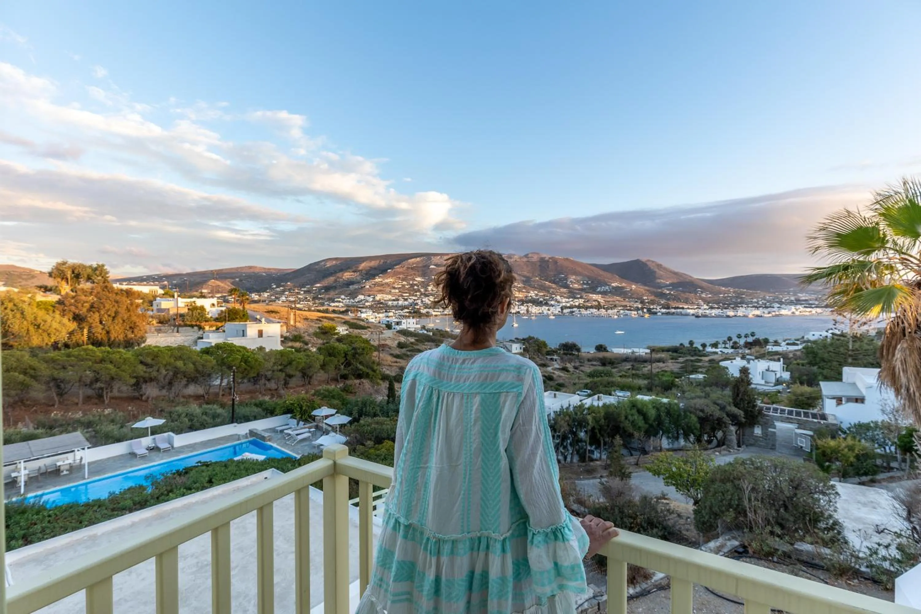 Balcony/Terrace in Akrotiri Hotel