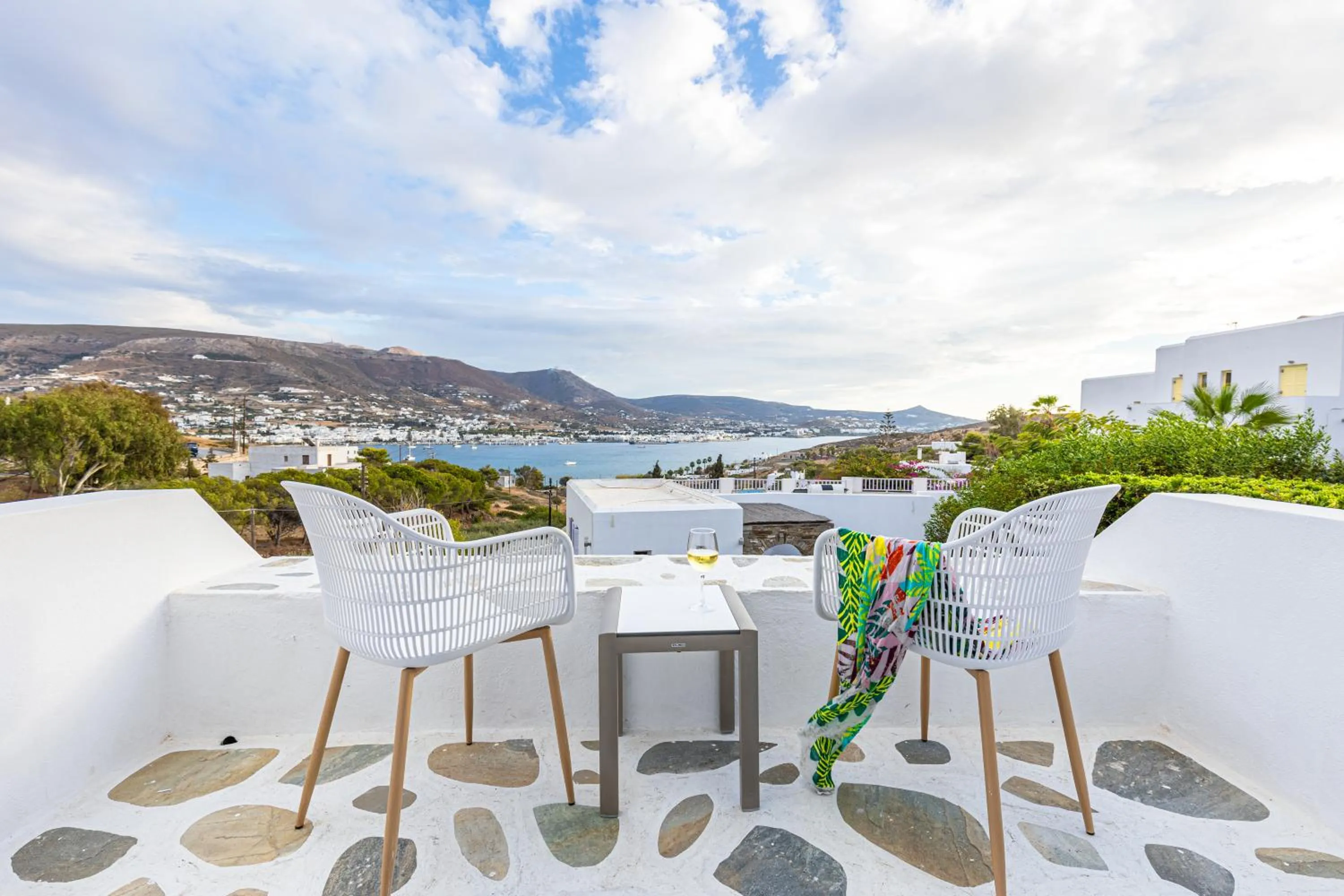 Balcony/Terrace in Akrotiri Hotel