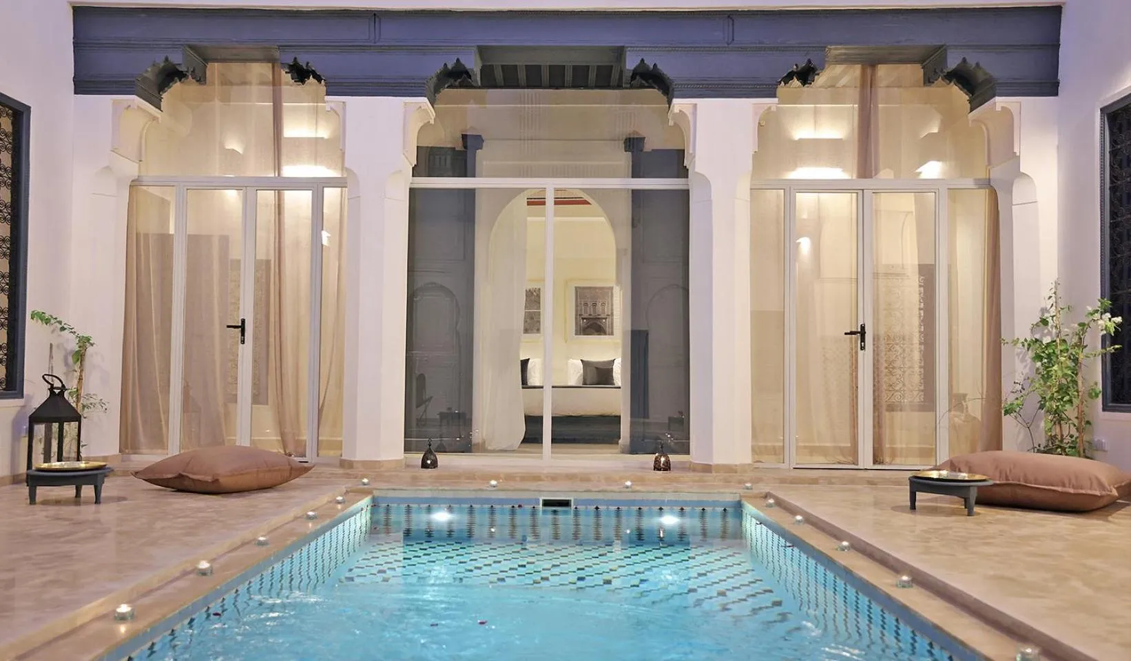 Pool view in Hotel & Spa Dar Baraka & Karam