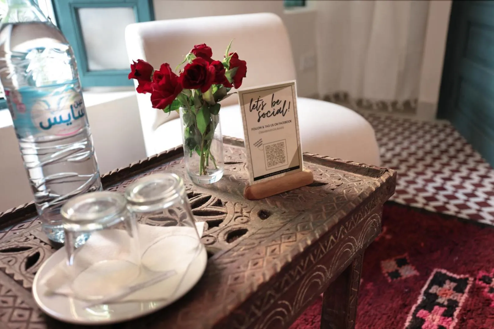 Decorative detail in Hotel & Spa Dar Baraka & Karam