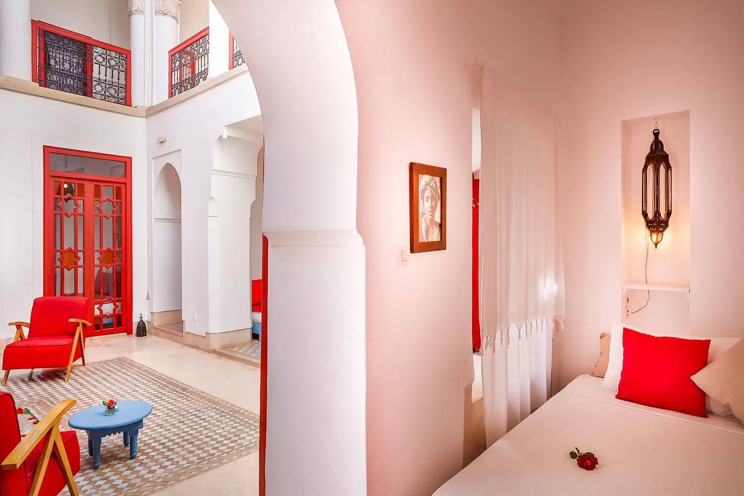 Bedroom, Bed in Hotel & Spa Dar Baraka & Karam