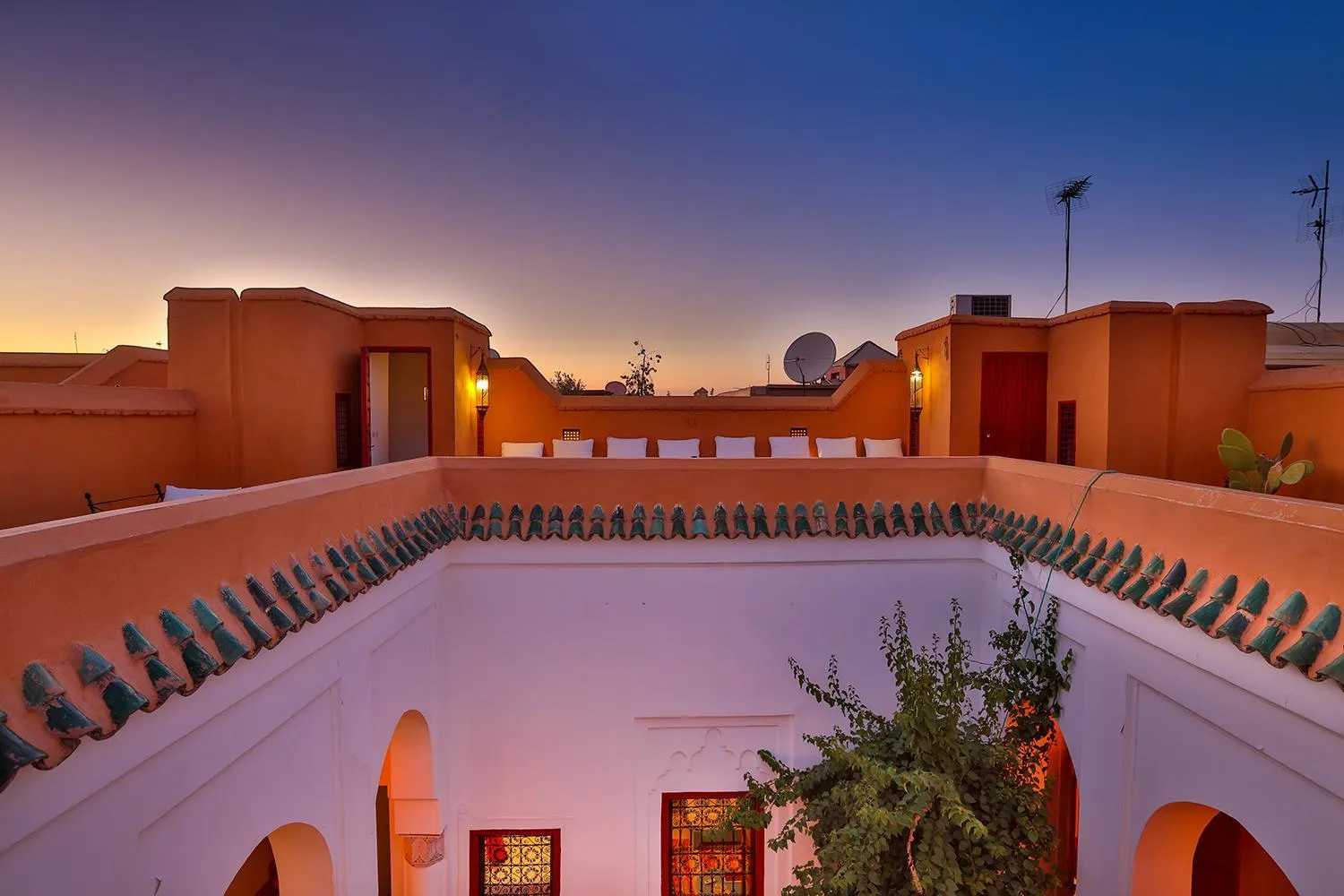 Patio in Hotel & Spa Dar Baraka & Karam