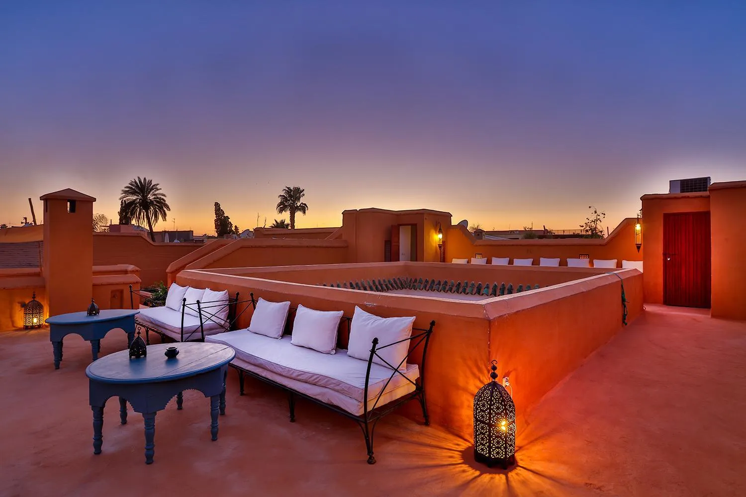 Patio in Hotel & Spa Dar Baraka & Karam